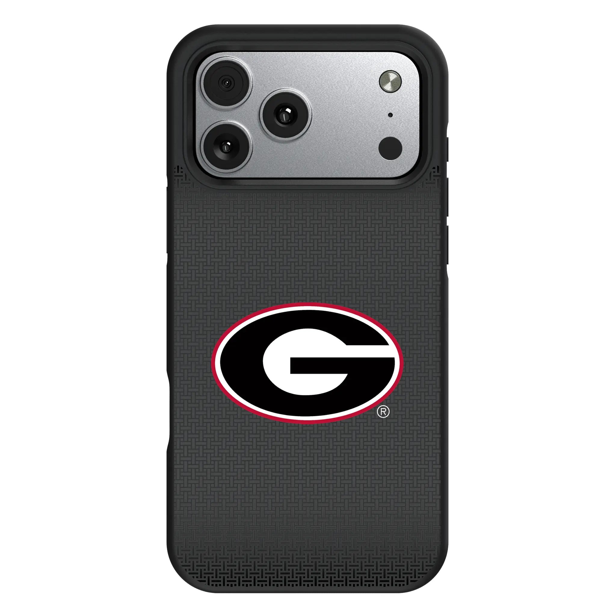 University of Georgia Bulldogs Linen iPhone Bump Phone Case for Apple iPhone#Device_iPhone 17 Pro Max