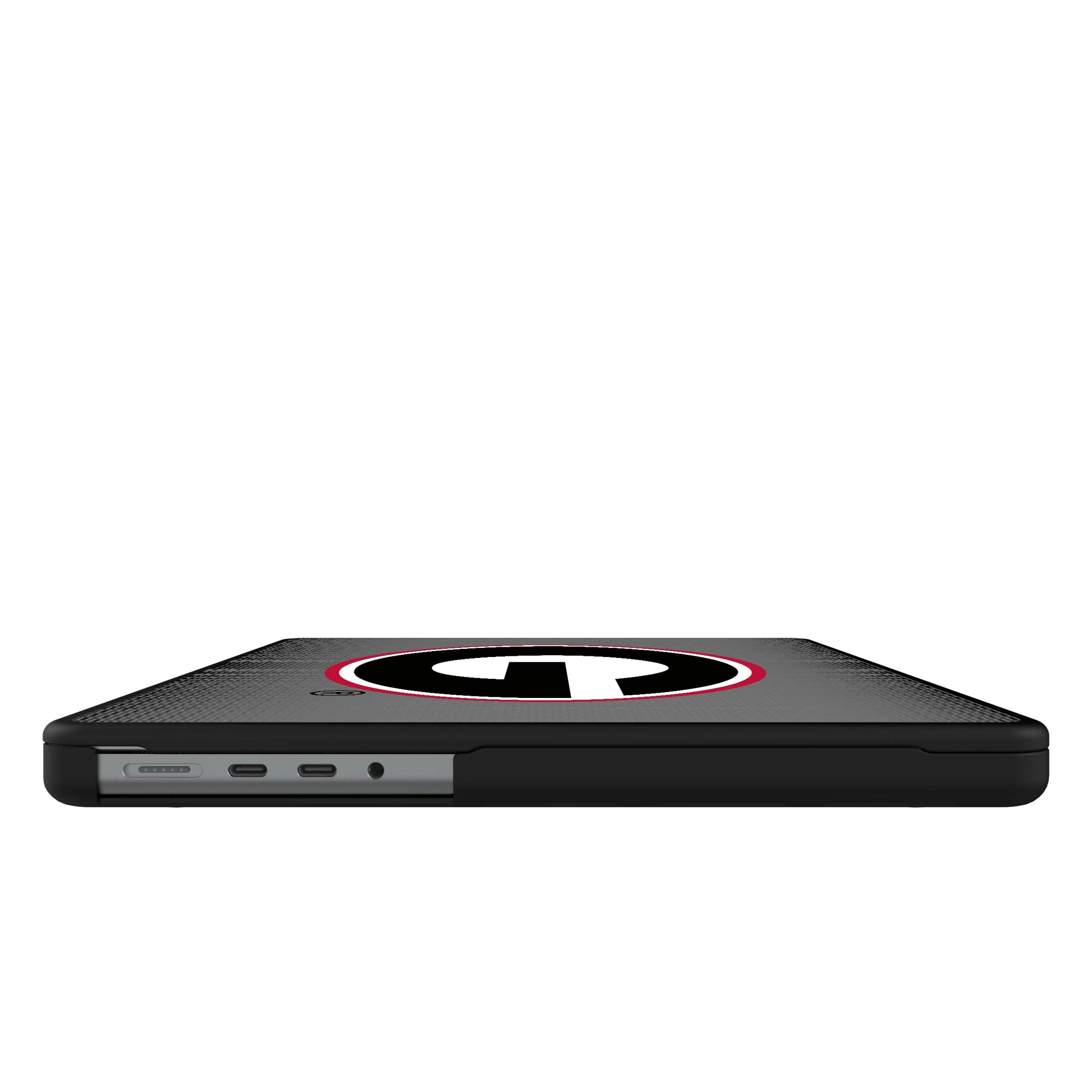 University of Georgia Bulldogs Linen MacBook Laptop Case for Apple MacBook#Device_MacBook Pro (14-inch, 2021) / MacBook Pro (14-inch, 2023) / MacBook Pro (14-inch, 2024)