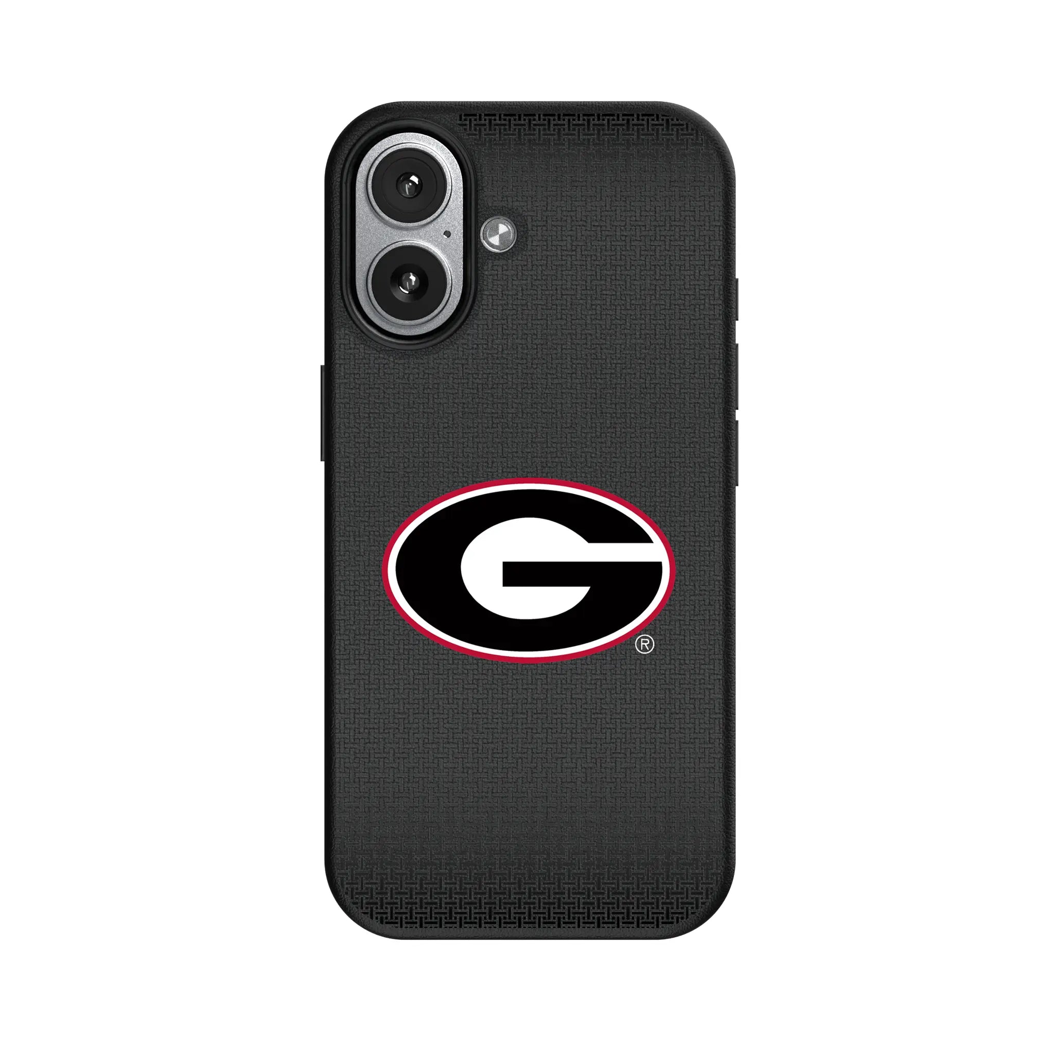 University of Georgia Bulldogs Linen iPhone MagSafe Compatible Phone Case for Apple iPhone#Device_iPhone 17
