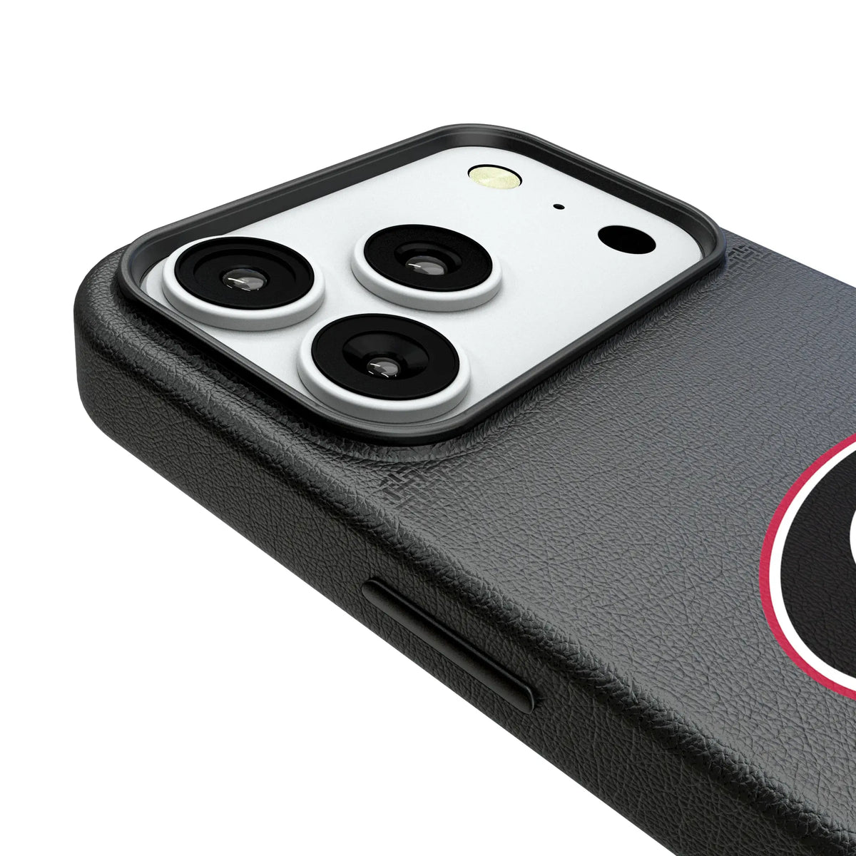 University of Georgia Bulldogs Linen iPhone MagSafe Compatible Phone Case for Apple iPhone - Detail#Device_iPhone 18 Pro