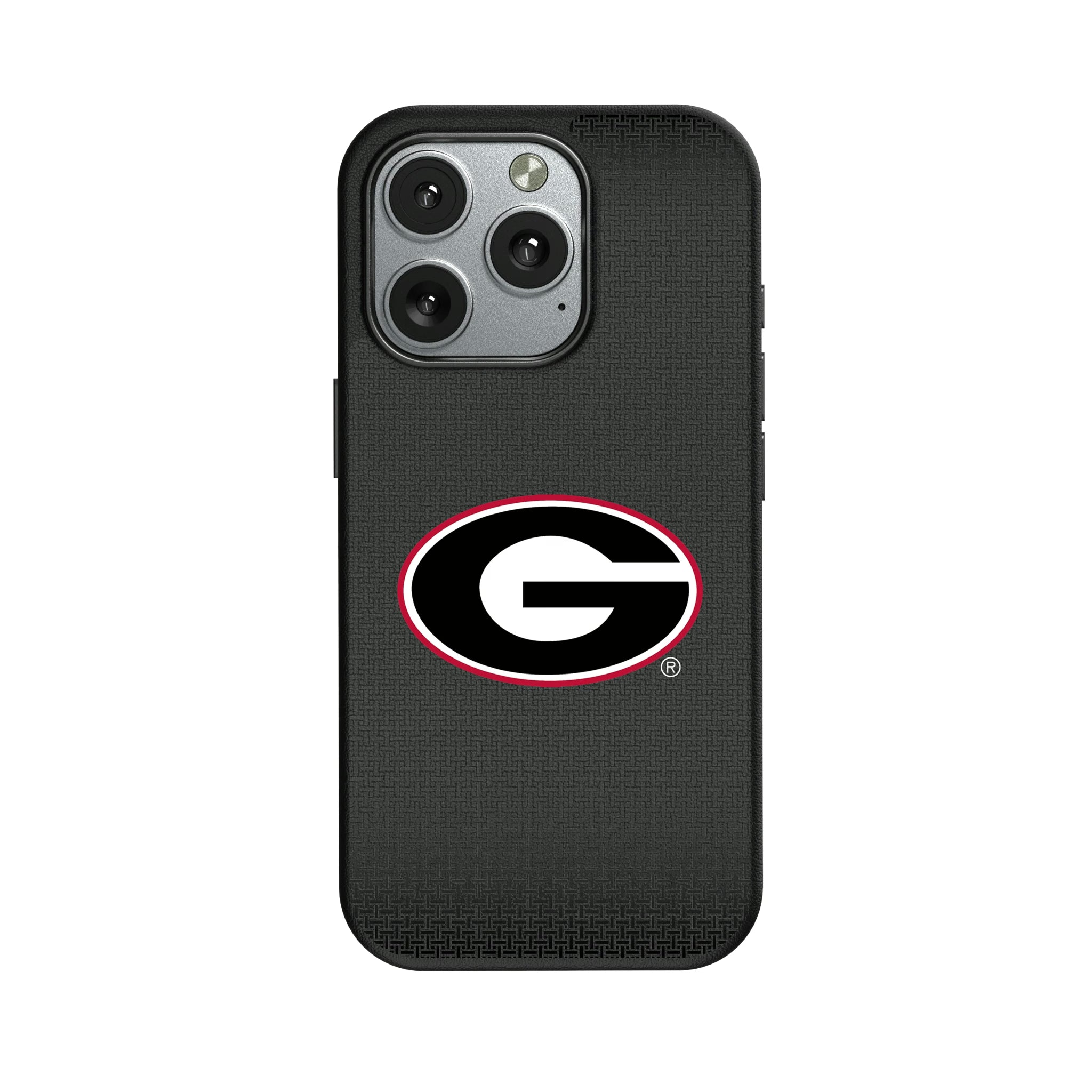 University of Georgia Bulldogs Linen iPhone MagSafe Compatible Phone Case for Apple iPhone