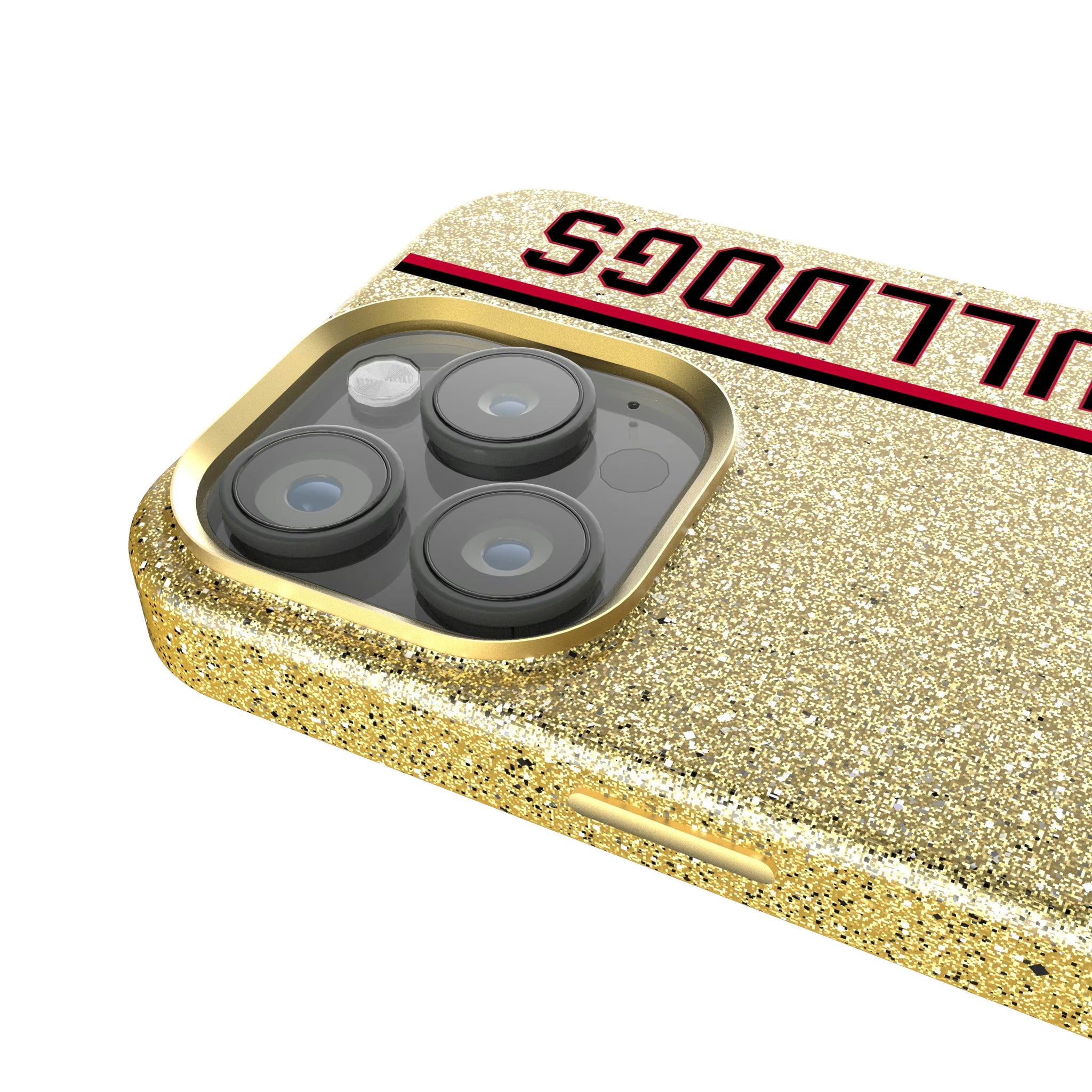 University of Georgia Bulldogs Sidebar iPhone Bling Phone Case for Apple iPhone - Detail