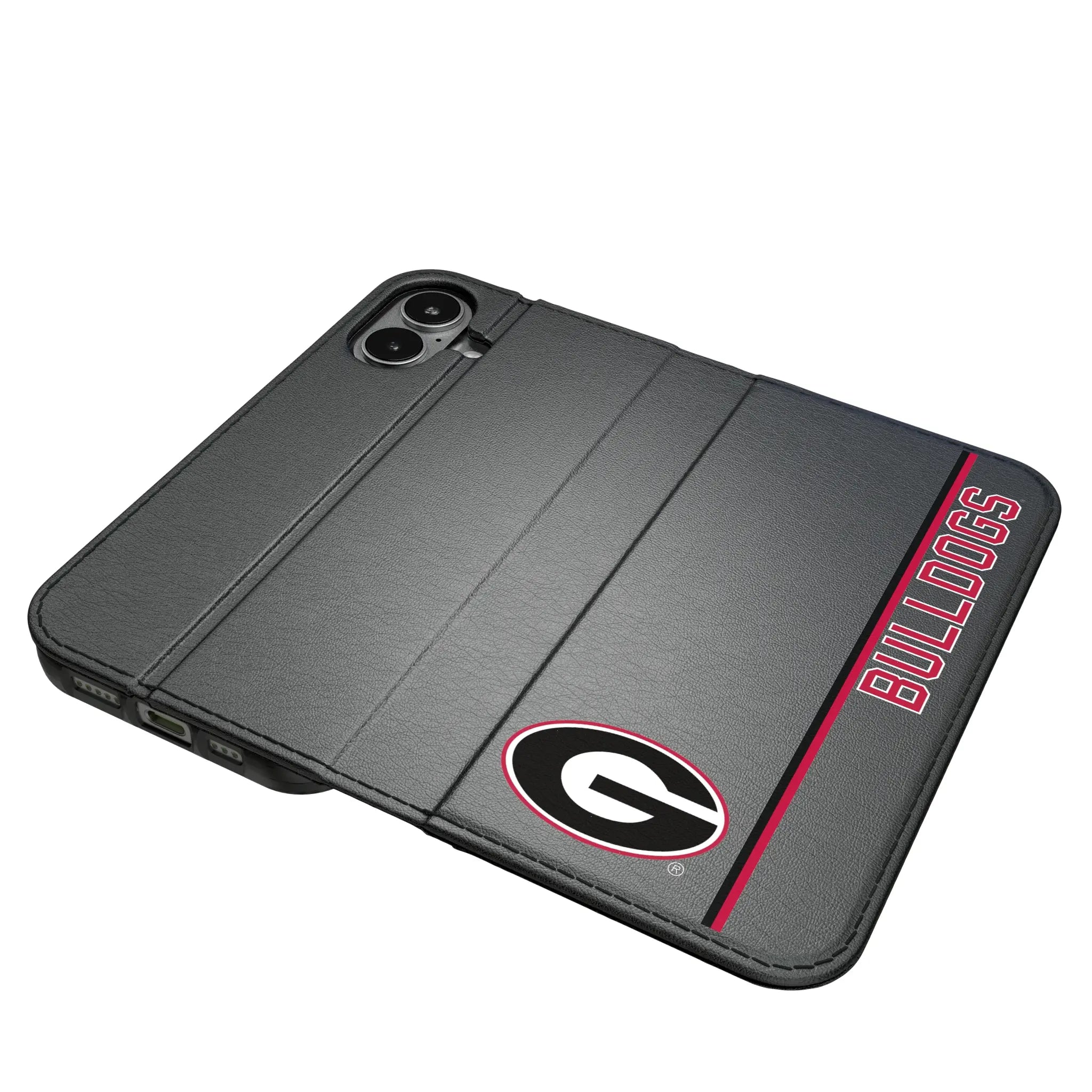 University of Georgia Bulldogs Sidebar iPhone Folio Phone Case for Apple iPhone#Device_iPhone 17