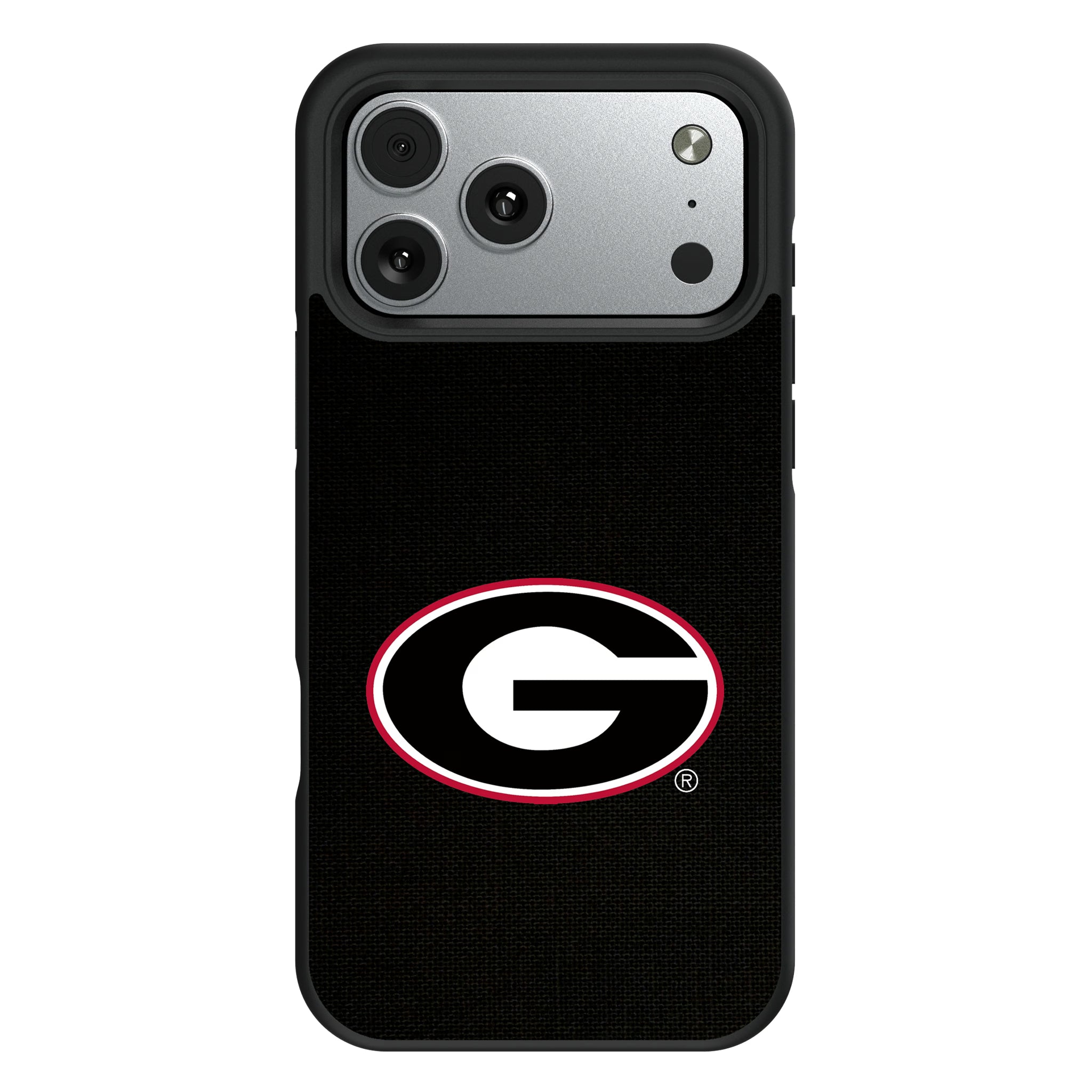 University of Georgia Bulldogs Solid iPhone Bump Phone Case for Apple iPhone#Device_iPhone 17 Pro Max