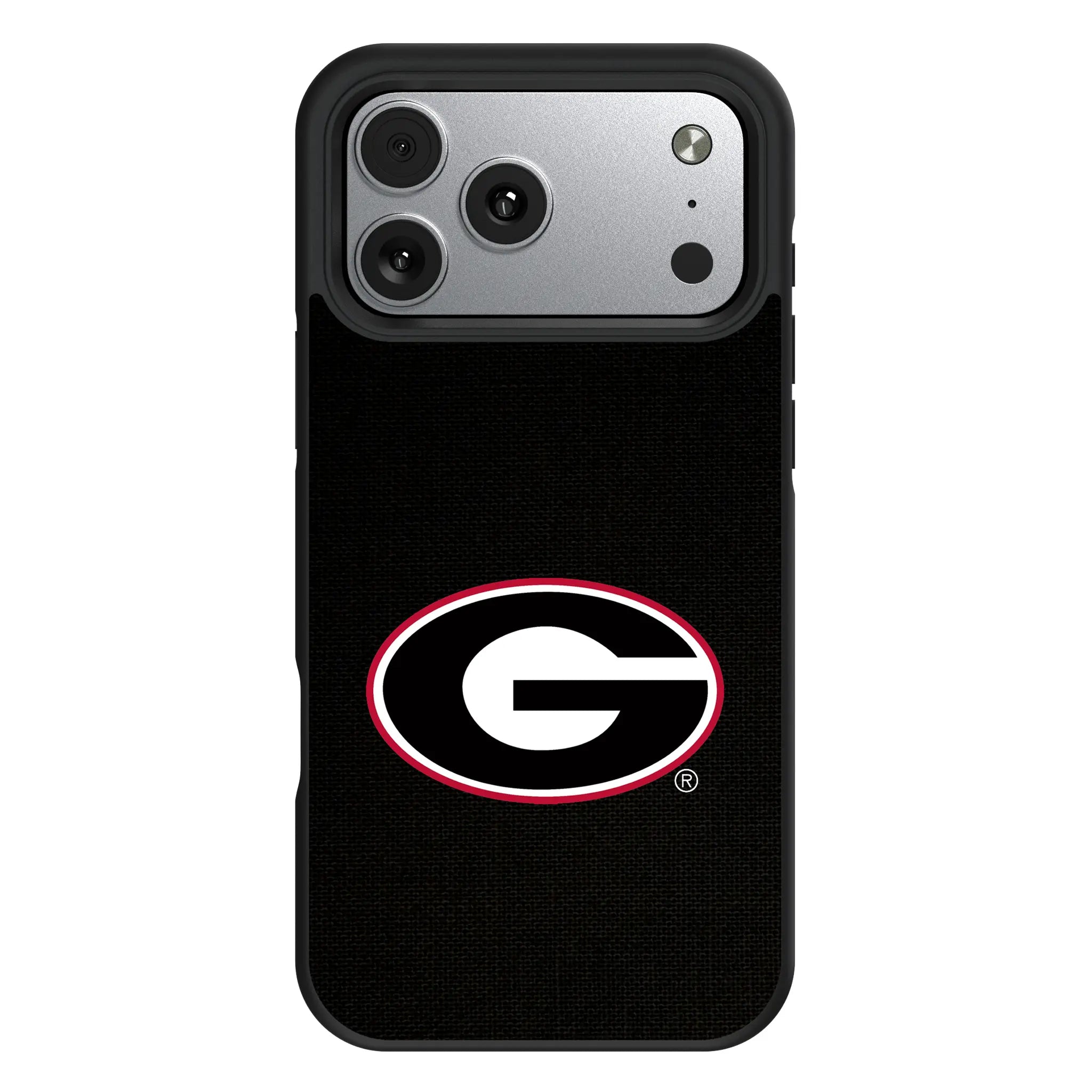 University of Georgia Bulldogs Solid iPhone Bump Phone Case for Apple iPhone#Device_iPhone 17 Pro Max