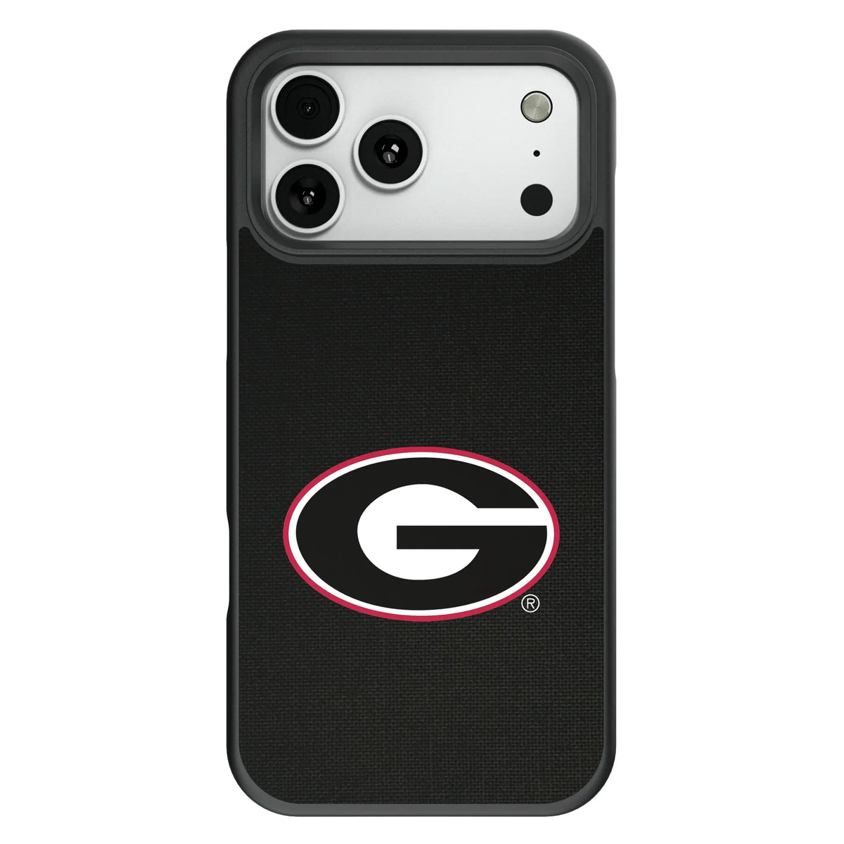 University of Georgia Bulldogs Solid Bump Phone Case for Apple iPhone
