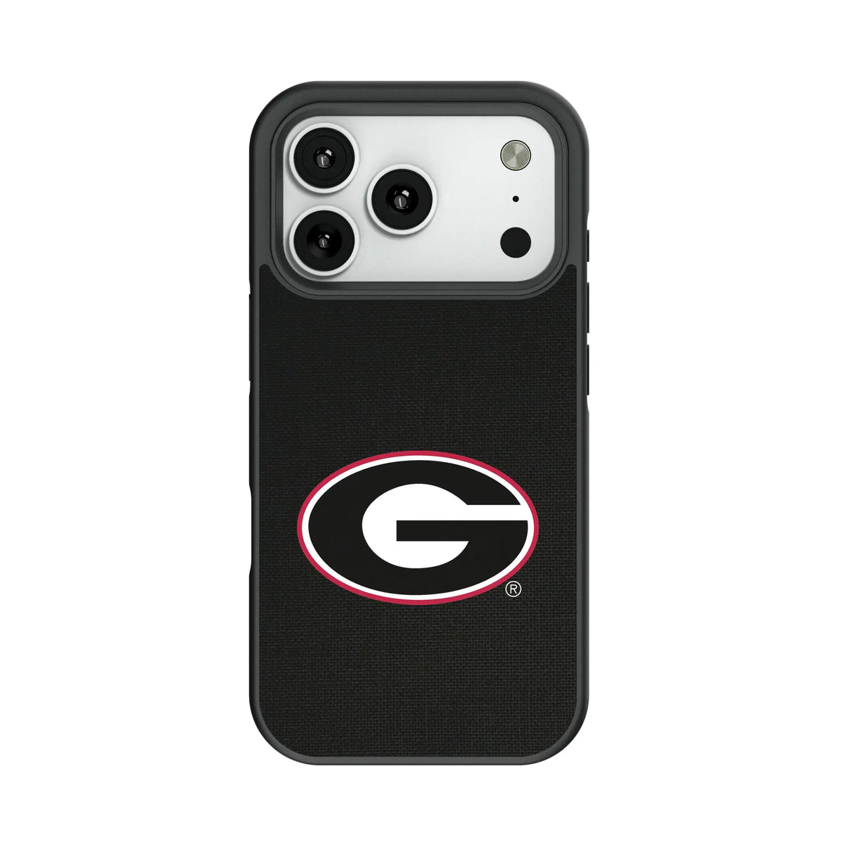 University of Georgia Bulldogs Solid Bump Phone Case for Apple iPhone