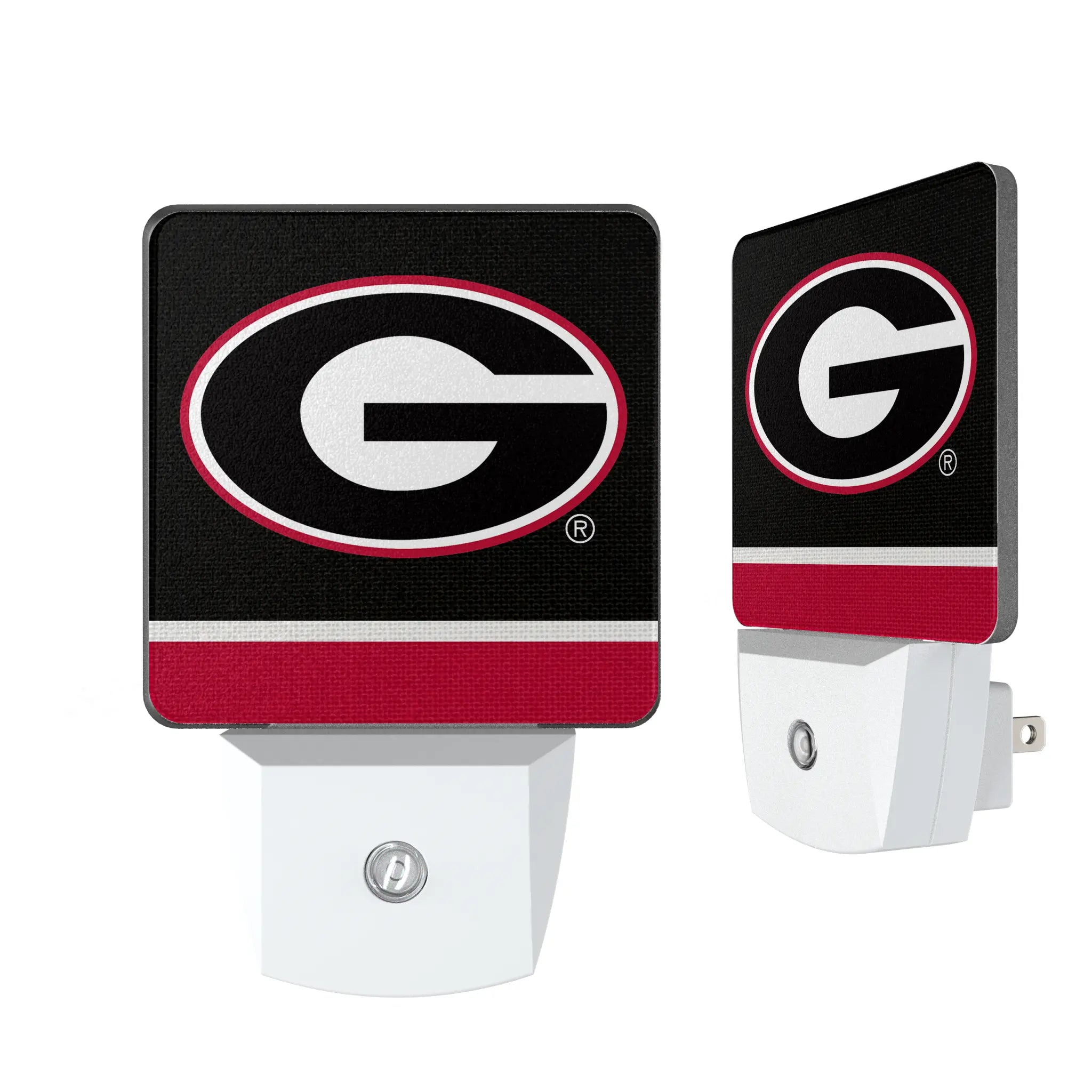University of Georgia Bulldogs Stripe Night Light 2-Pack