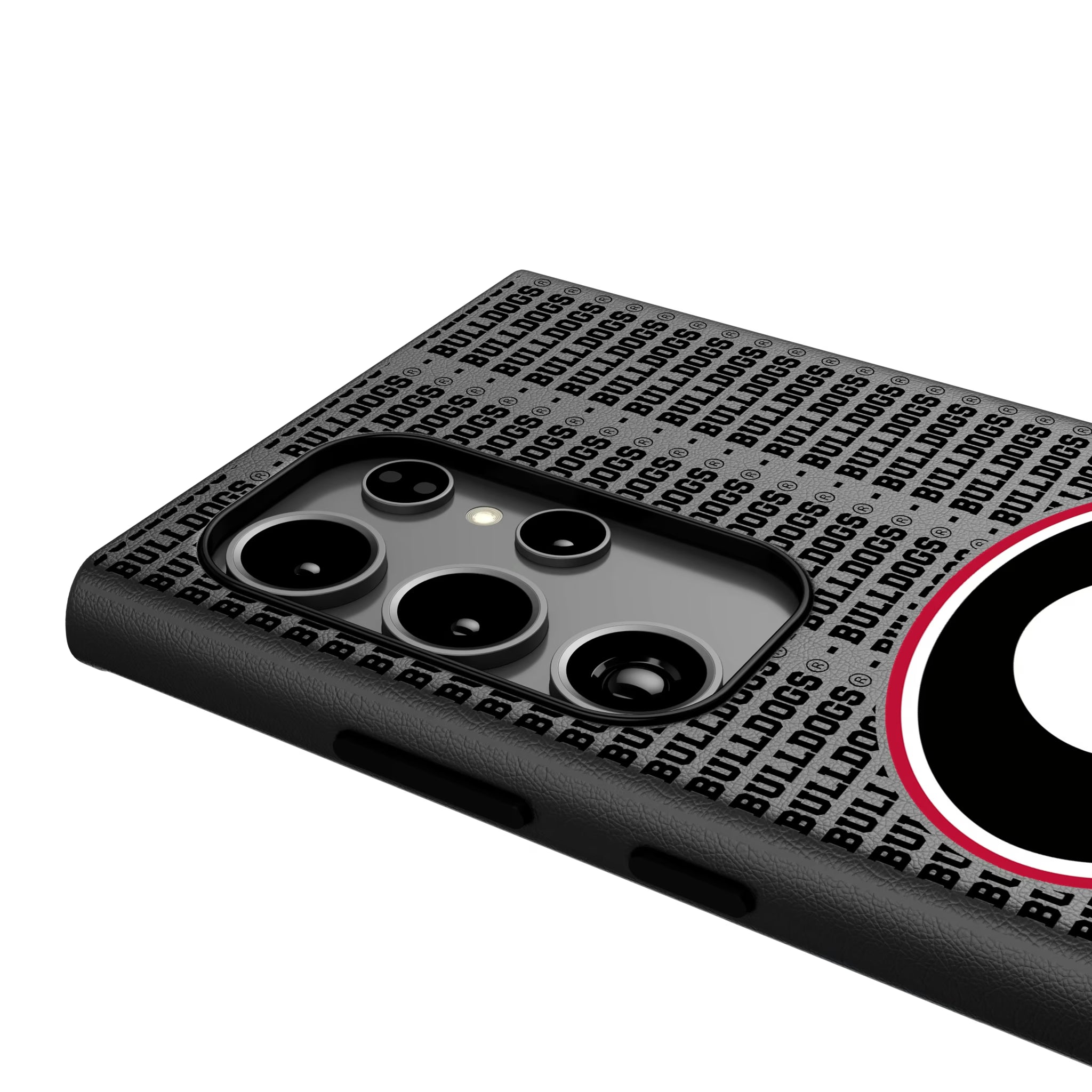 University of Georgia Bulldogs Text Backdrop Galaxy MagSafe Compatible Phone Case for Samsung Galaxy - Detail