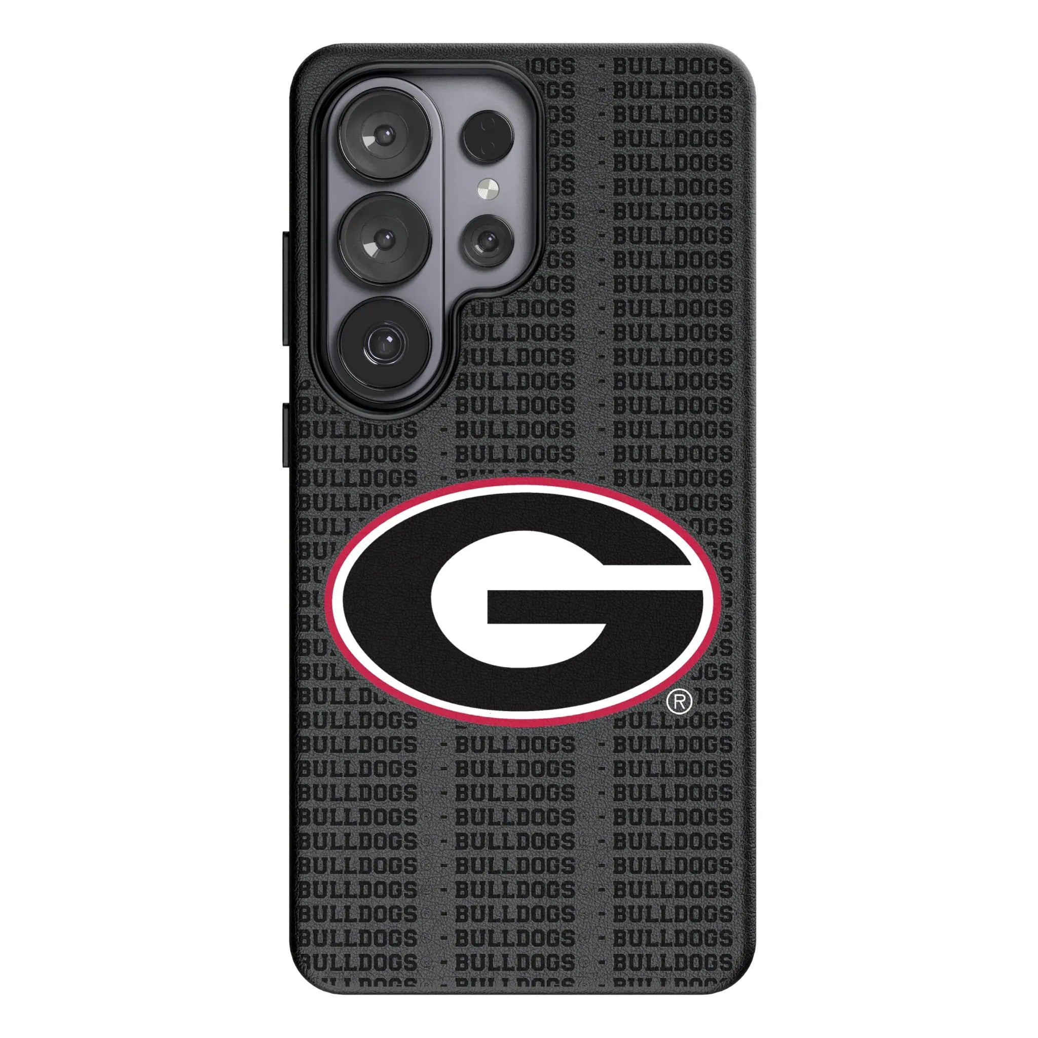 University of Georgia Bulldogs Text Backdrop Galaxy MagSafe Compatible Phone Case for Samsung Galaxy#Device_Galaxy S26 Ultra