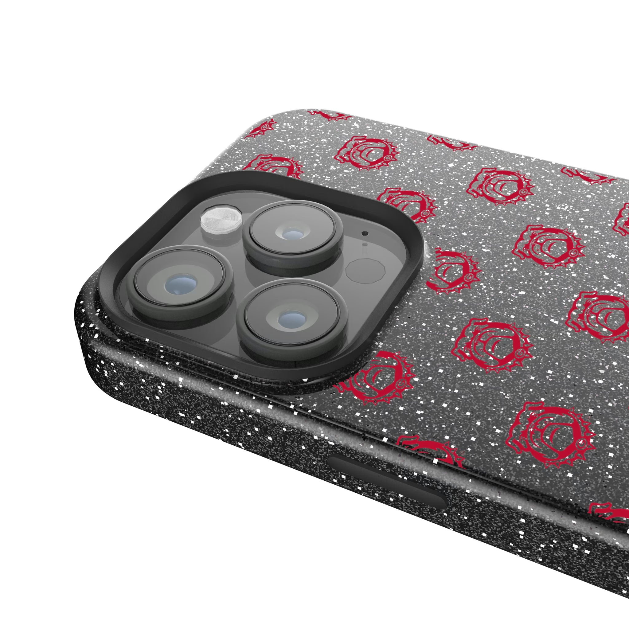 University of Georgia Bulldogs Uga Fashion Pattern iPhone Bling Phone Case for Apple iPhone - Detail