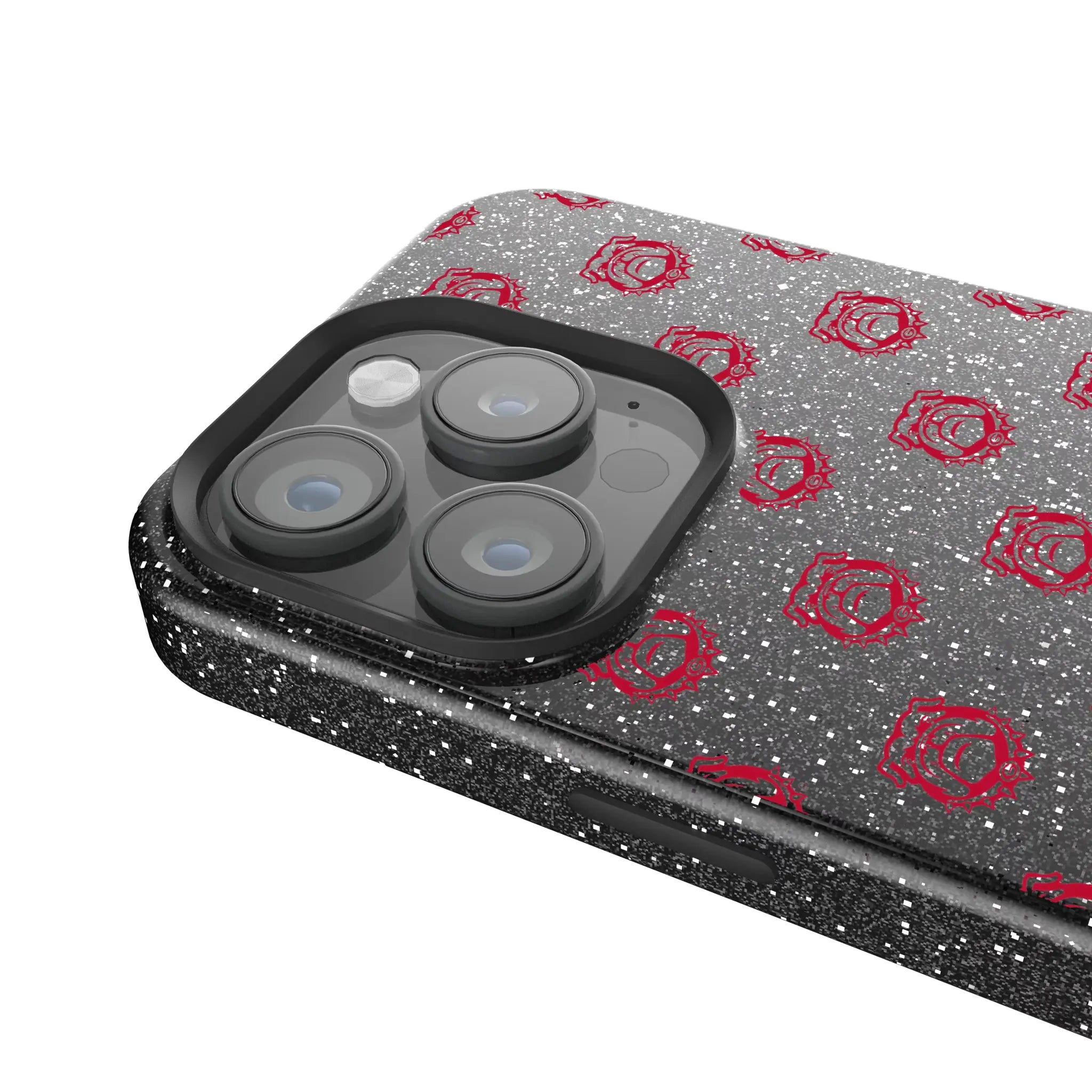 University of Georgia Bulldogs Uga Fashion Pattern iPhone Bling Phone Case for Apple iPhone - Detail