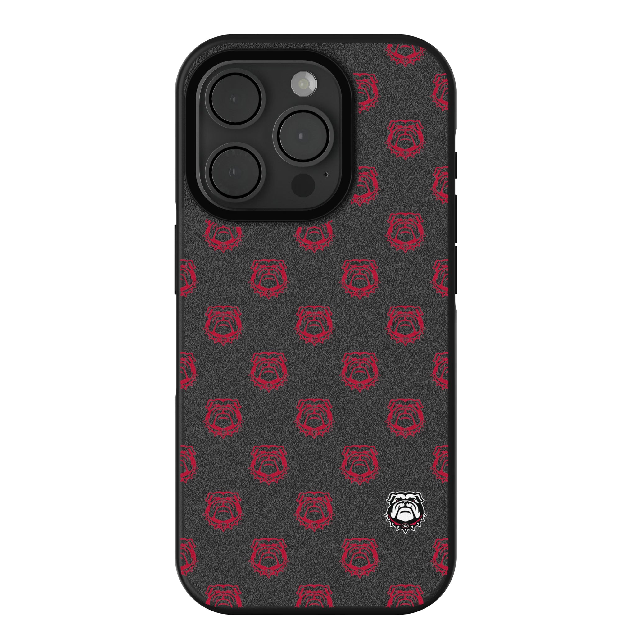 University of Georgia Bulldogs Uga Fashion Pattern iPhone Bump Phone Case for Apple iPhone
