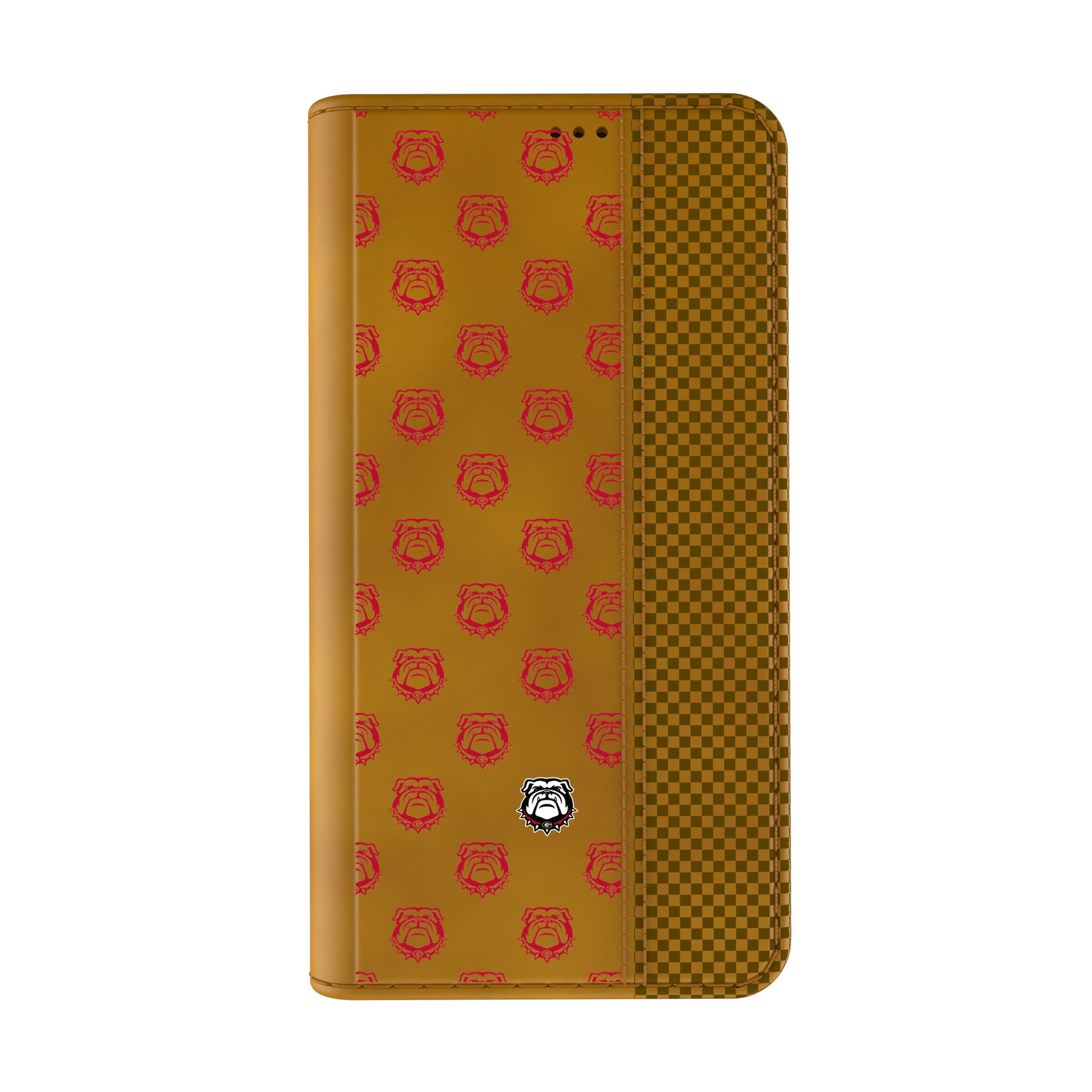 University of Georgia Bulldogs Uga Fashion Pattern iPhone Folio Phone Case for Apple iPhone