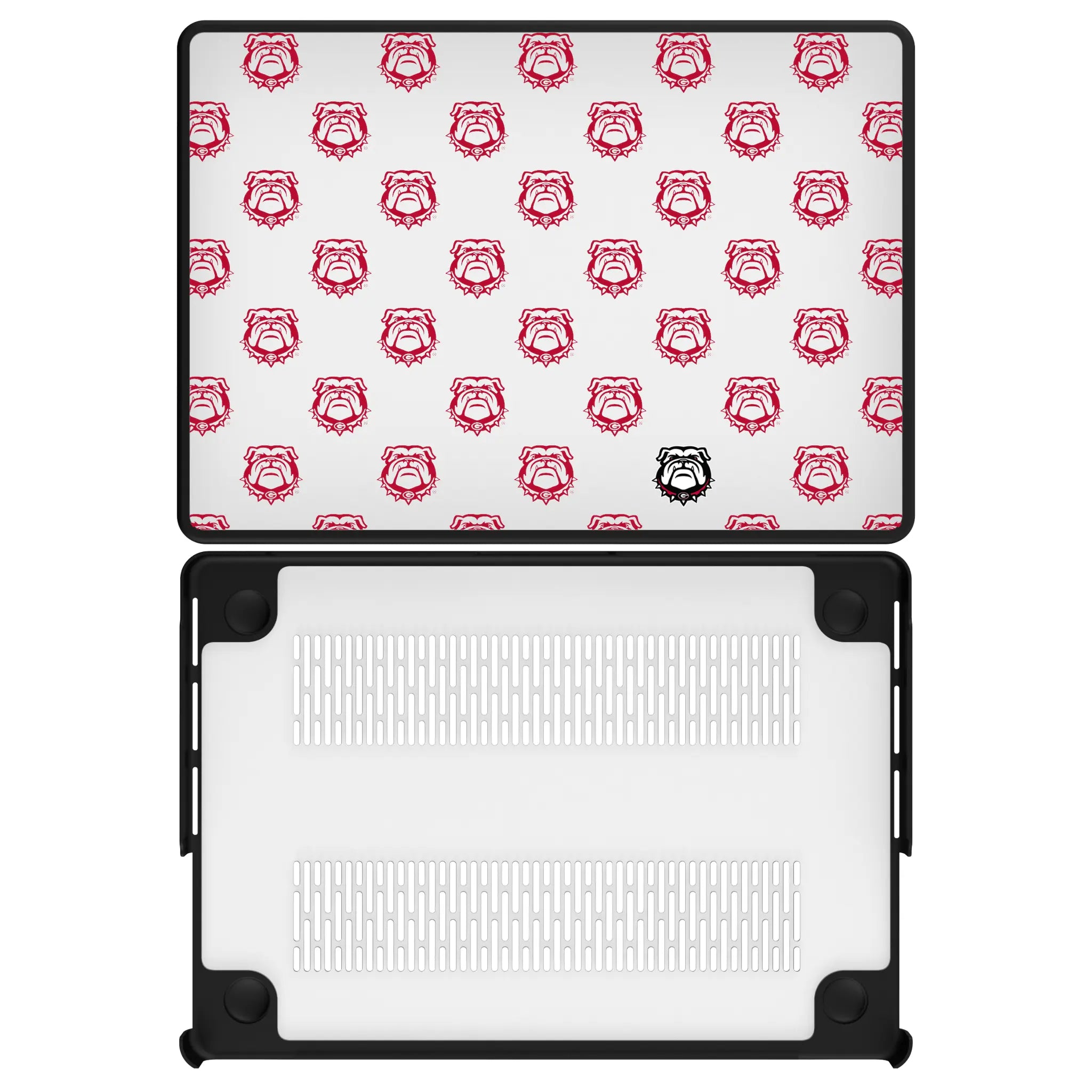 University of Georgia Bulldogs Uga Fashion Pattern MacBook Laptop Case for Apple MacBook