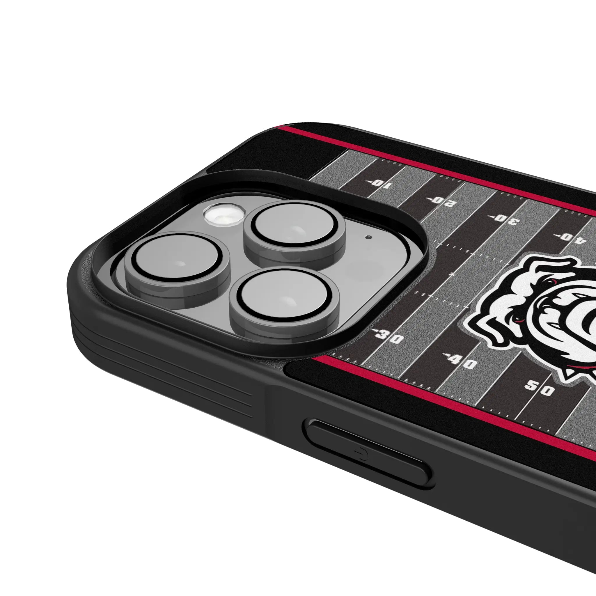 University of Georgia Bulldogs Uga Field iPhone Bump Phone Case for Apple iPhone - Detail