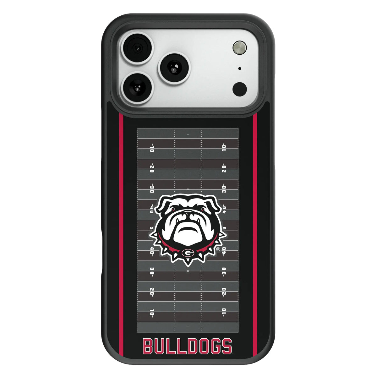 University of Georgia Bulldogs Uga Field Bump Phone Case for Apple iPhone