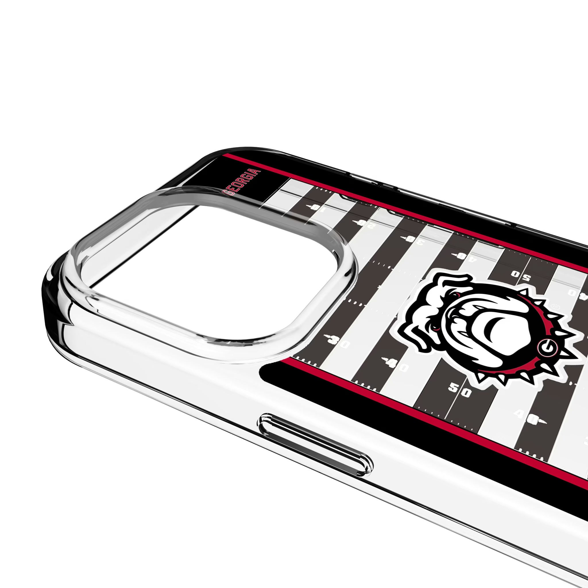 University of Georgia Bulldogs Uga Field iPhone Clear Phone Case for Apple iPhone - Detail