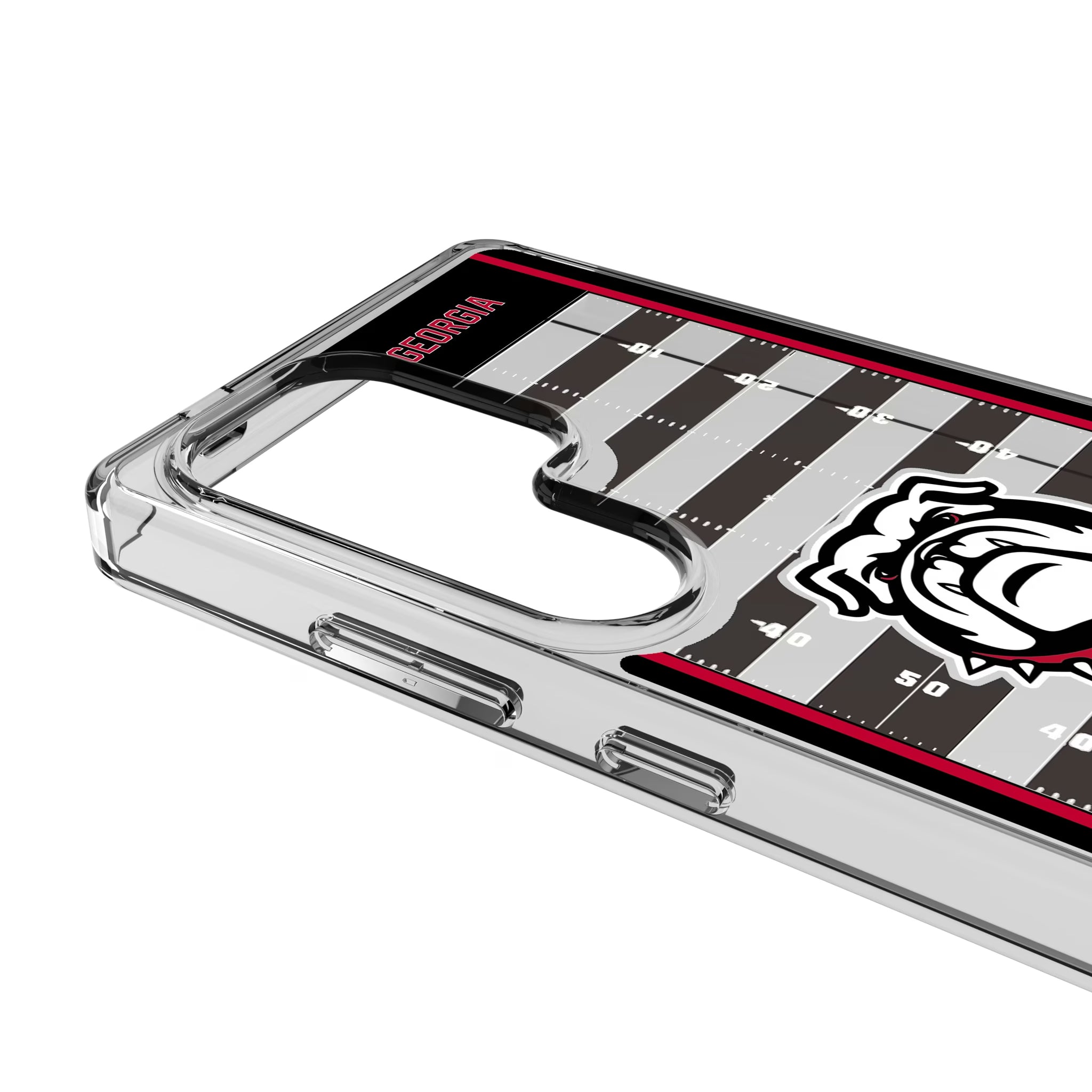 University of Georgia Bulldogs Uga Field Galaxy Clear Phone Case for Samsung Galaxy - Detail