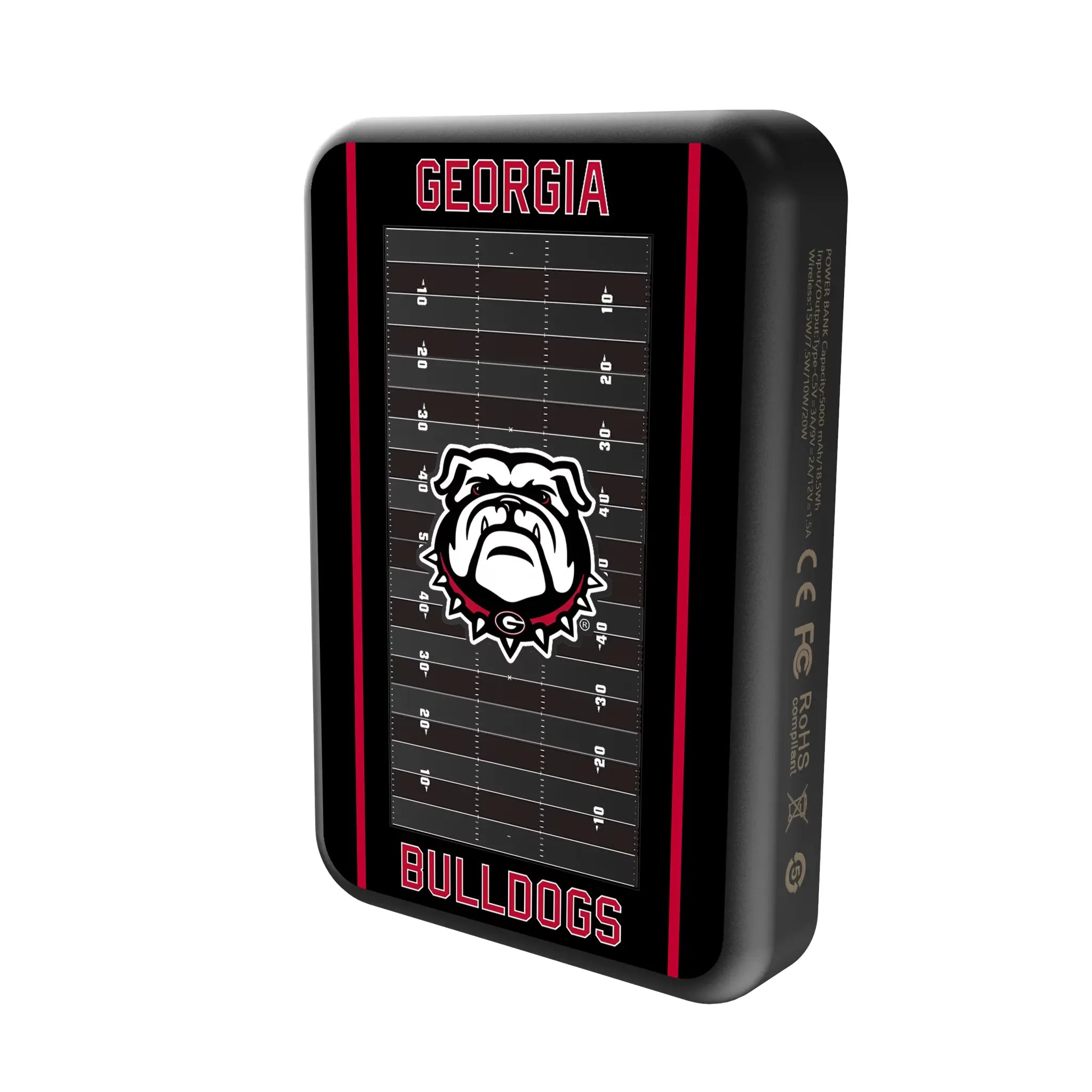 University of Georgia Bulldogs Uga Field Wireless Mag Power Bank
