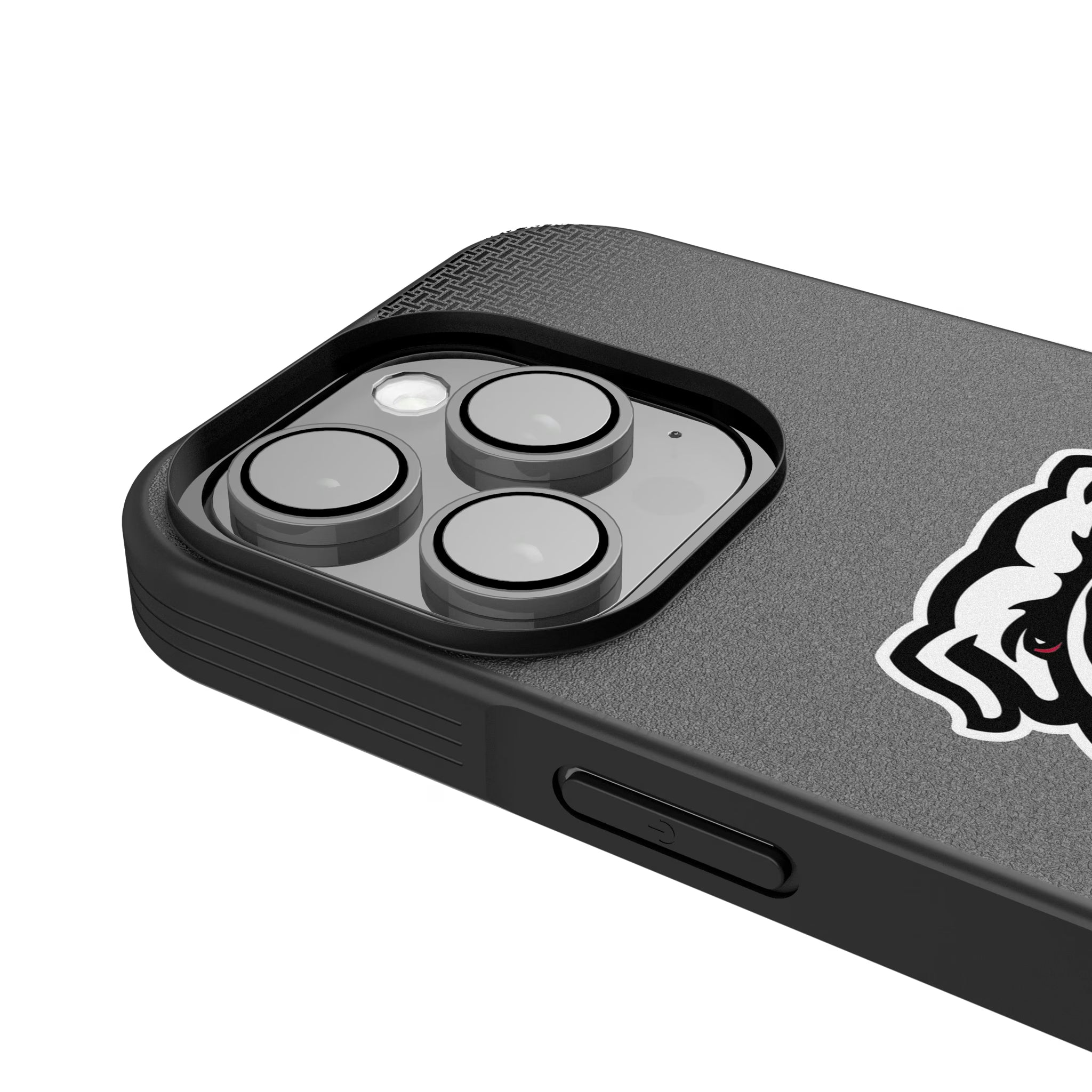 University of Georgia Bulldogs Uga Linen iPhone Bump Phone Case for Apple iPhone - Detail
