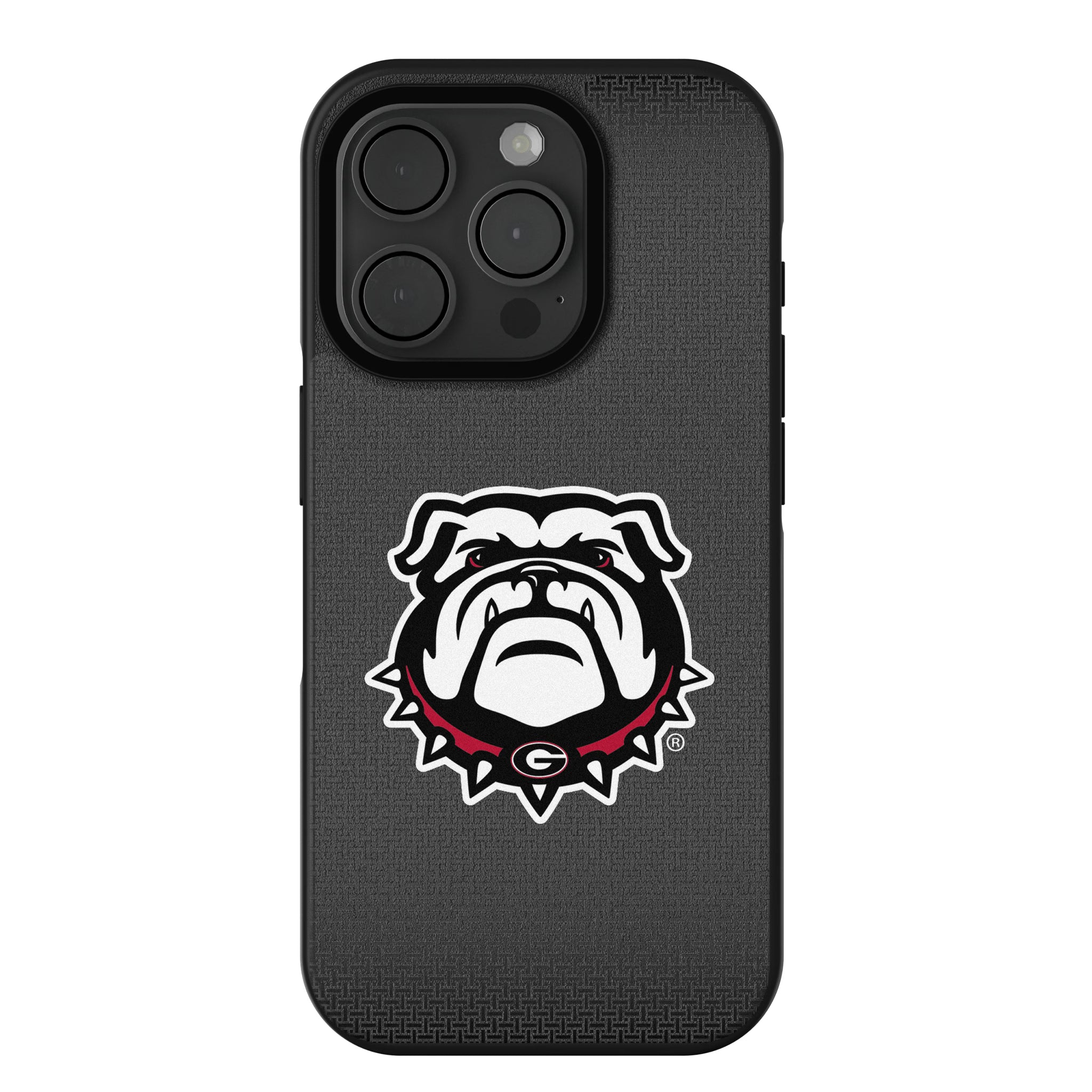 University of Georgia Bulldogs Uga Linen iPhone Bump Phone Case for Apple iPhone