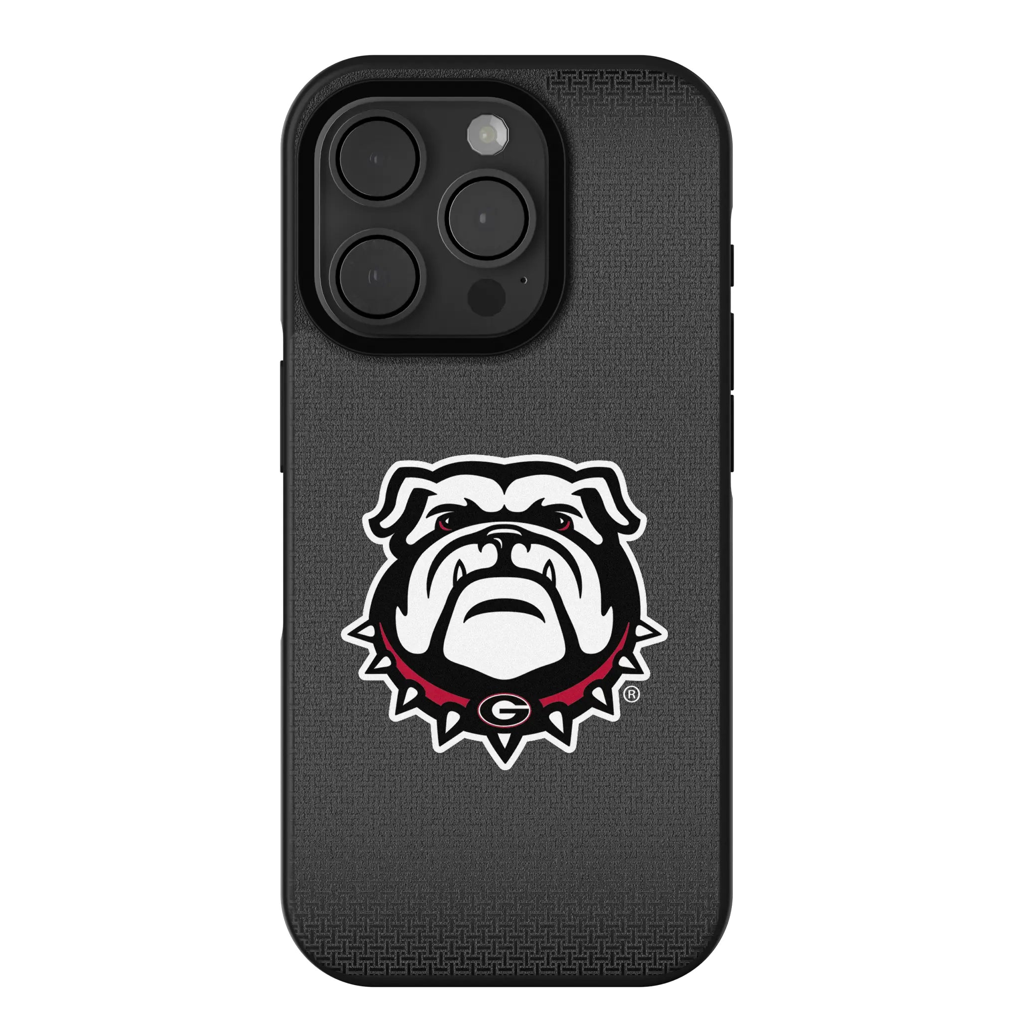 University of Georgia Bulldogs Uga Linen iPhone Bump Phone Case for Apple iPhone