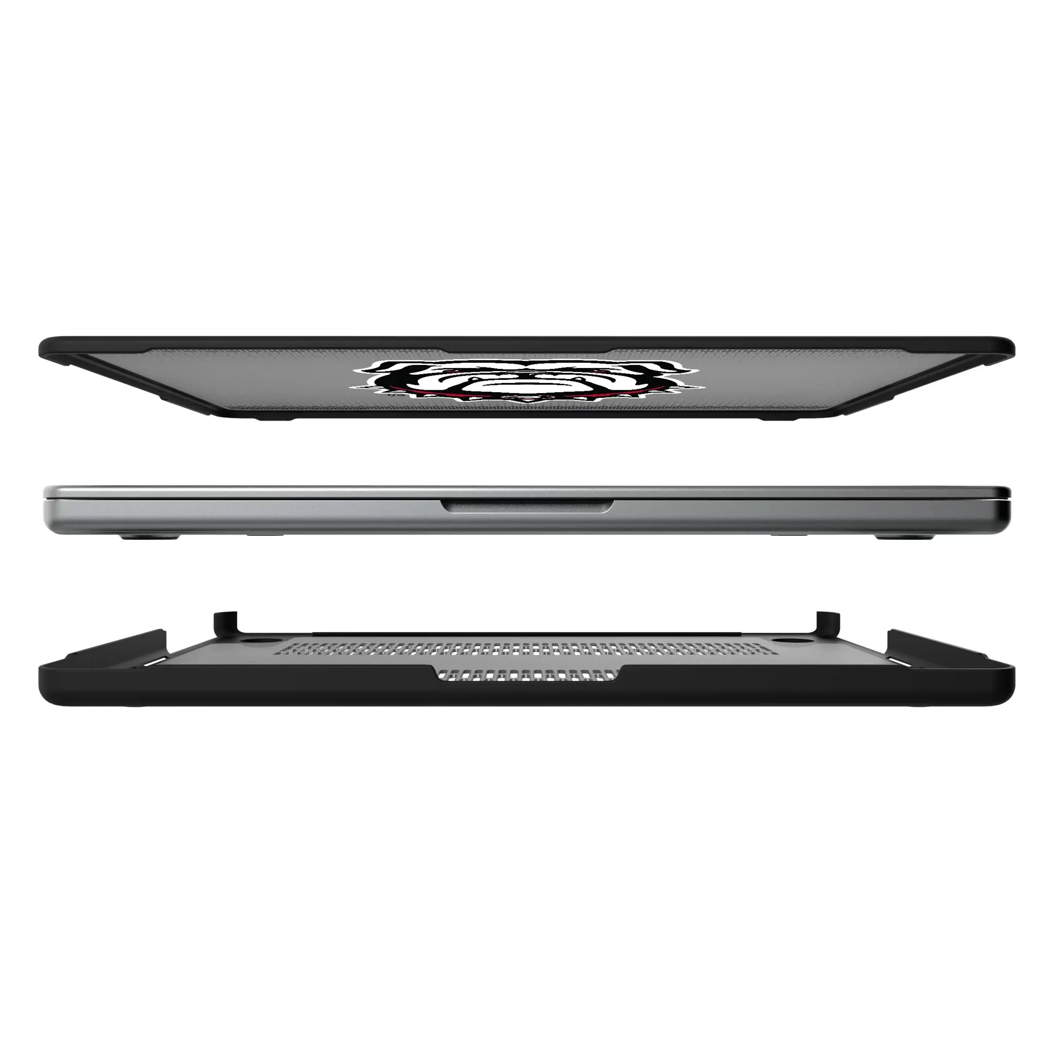 University of Georgia Bulldogs Uga Linen MacBook Laptop Case for Apple MacBook