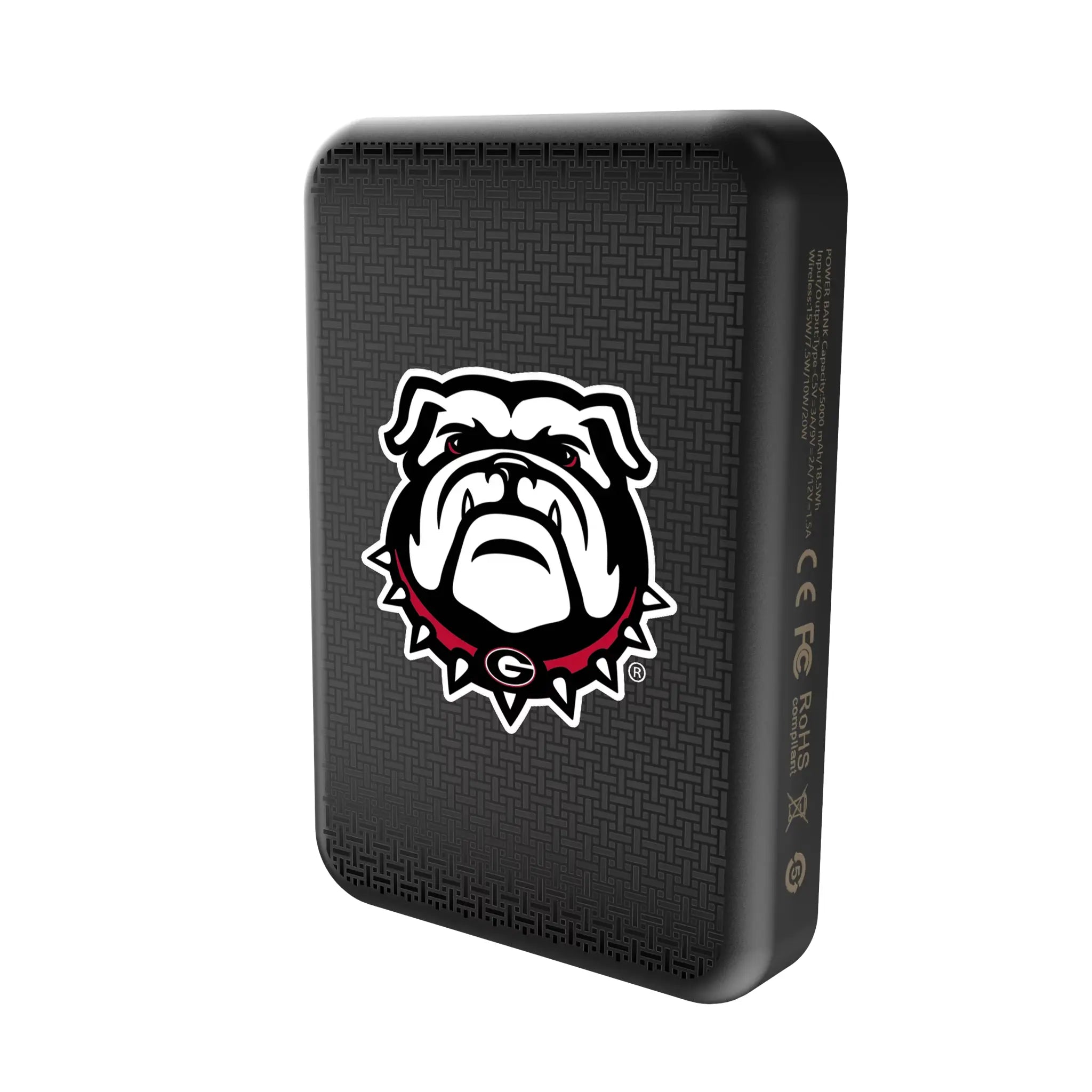 University of Georgia Bulldogs Uga Linen Wireless Mag Power Bank