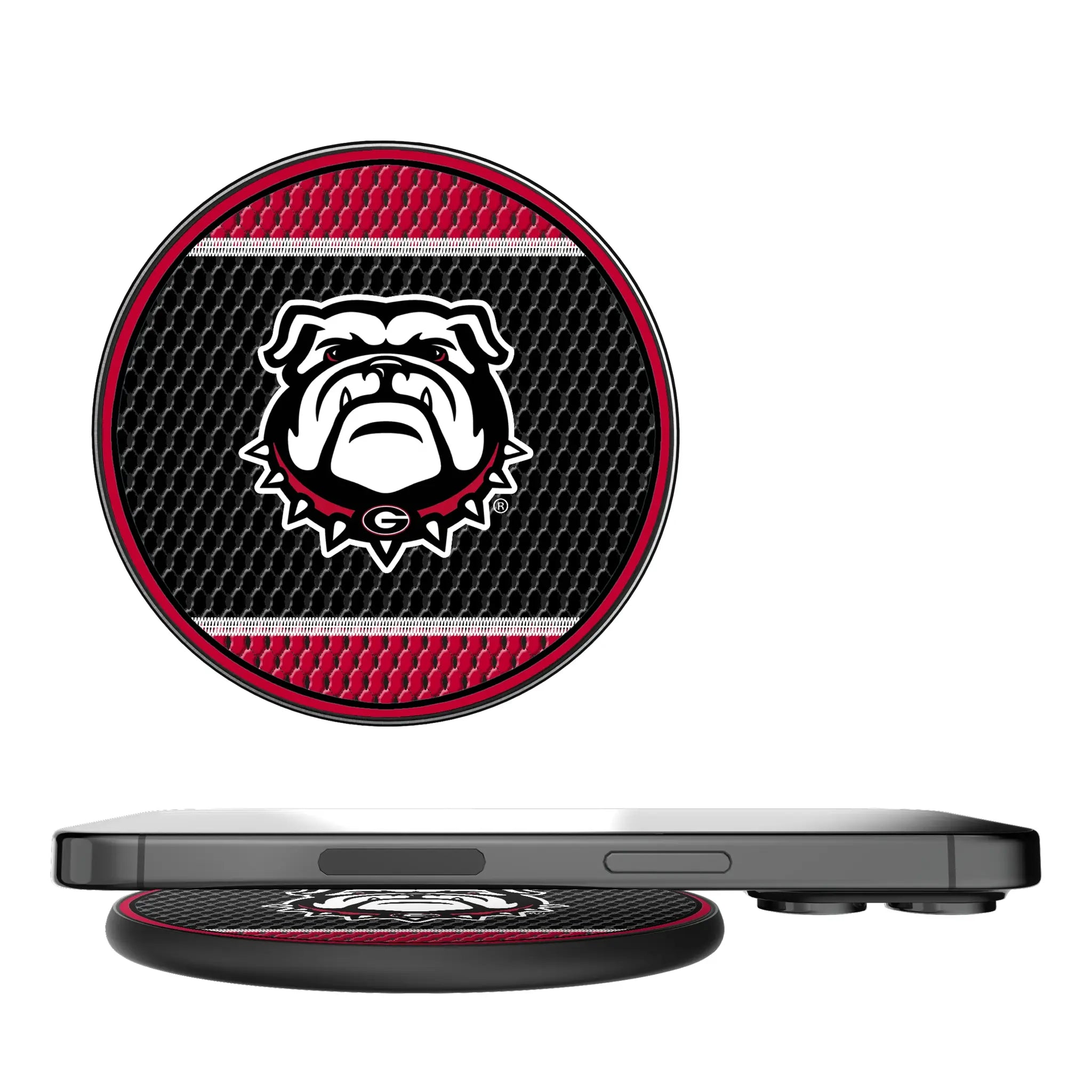University of Georgia Bulldogs Uga Mesh 15-Watt Wireless Charger
