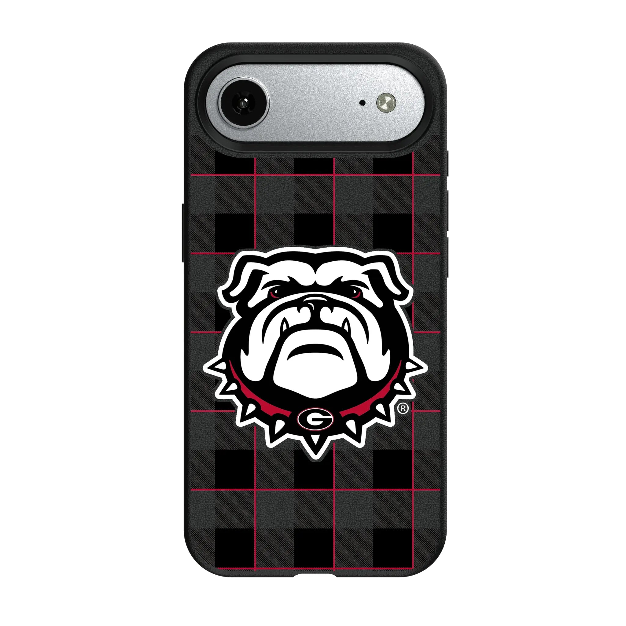 University of Georgia Bulldogs Uga Plaid iPhone MagSafe Compatible Phone Case for Apple iPhone#Device_iPhone Air