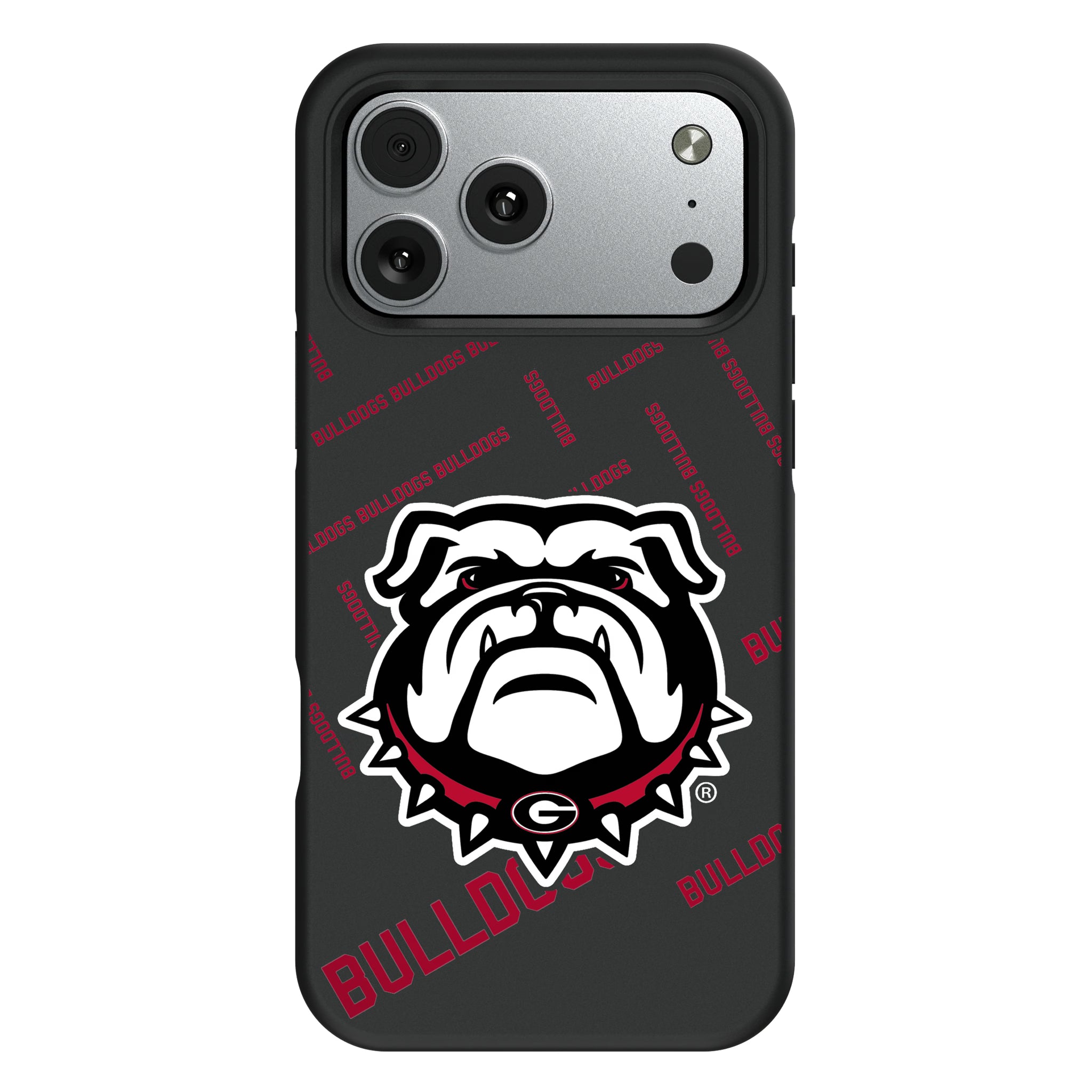 University of Georgia Bulldogs Uga Quadtile iPhone Bump Phone Case for Apple iPhone#Device_iPhone 17 Pro Max