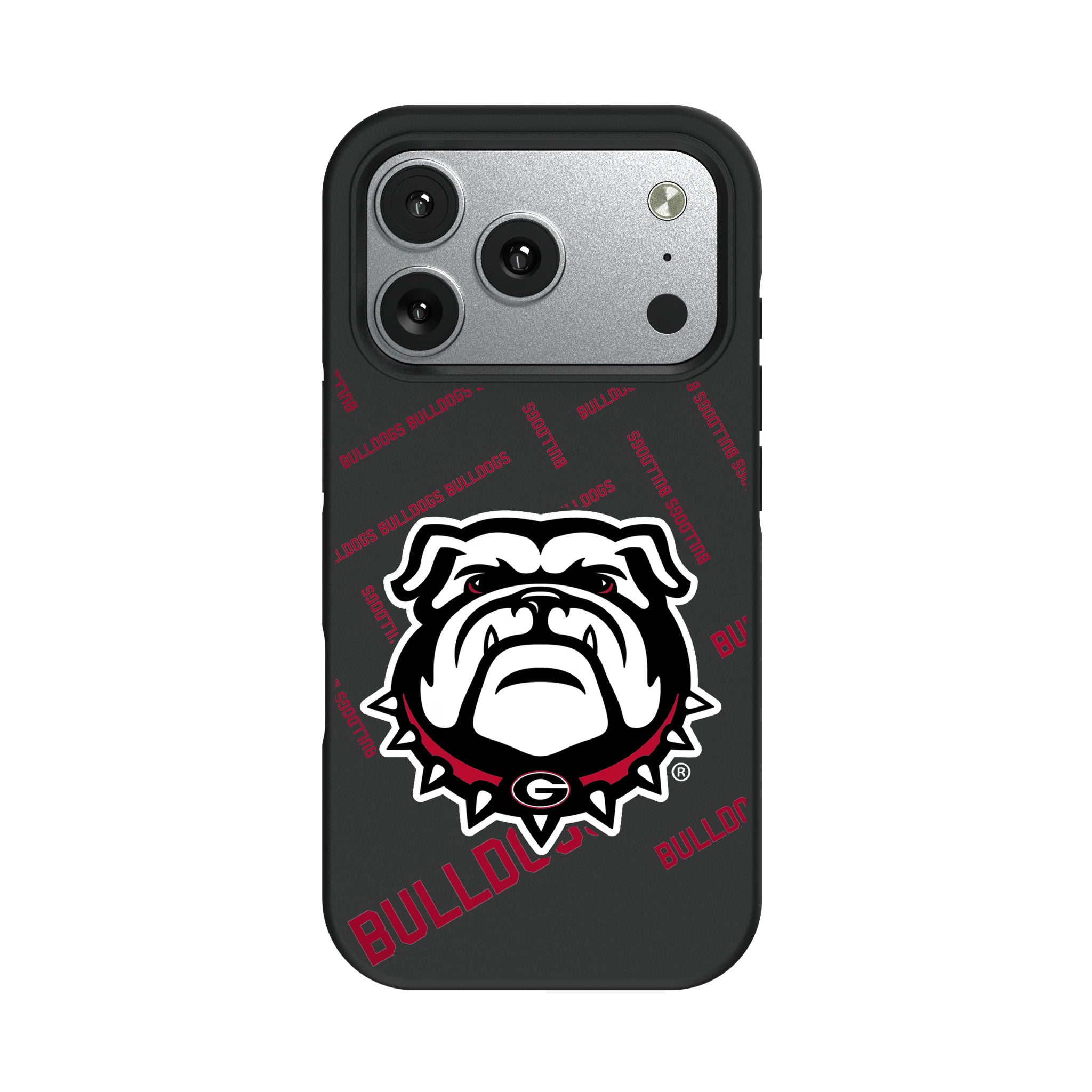 University of Georgia Bulldogs Uga Quadtile iPhone Bump Phone Case for Apple iPhone#Device_iPhone 17 Pro