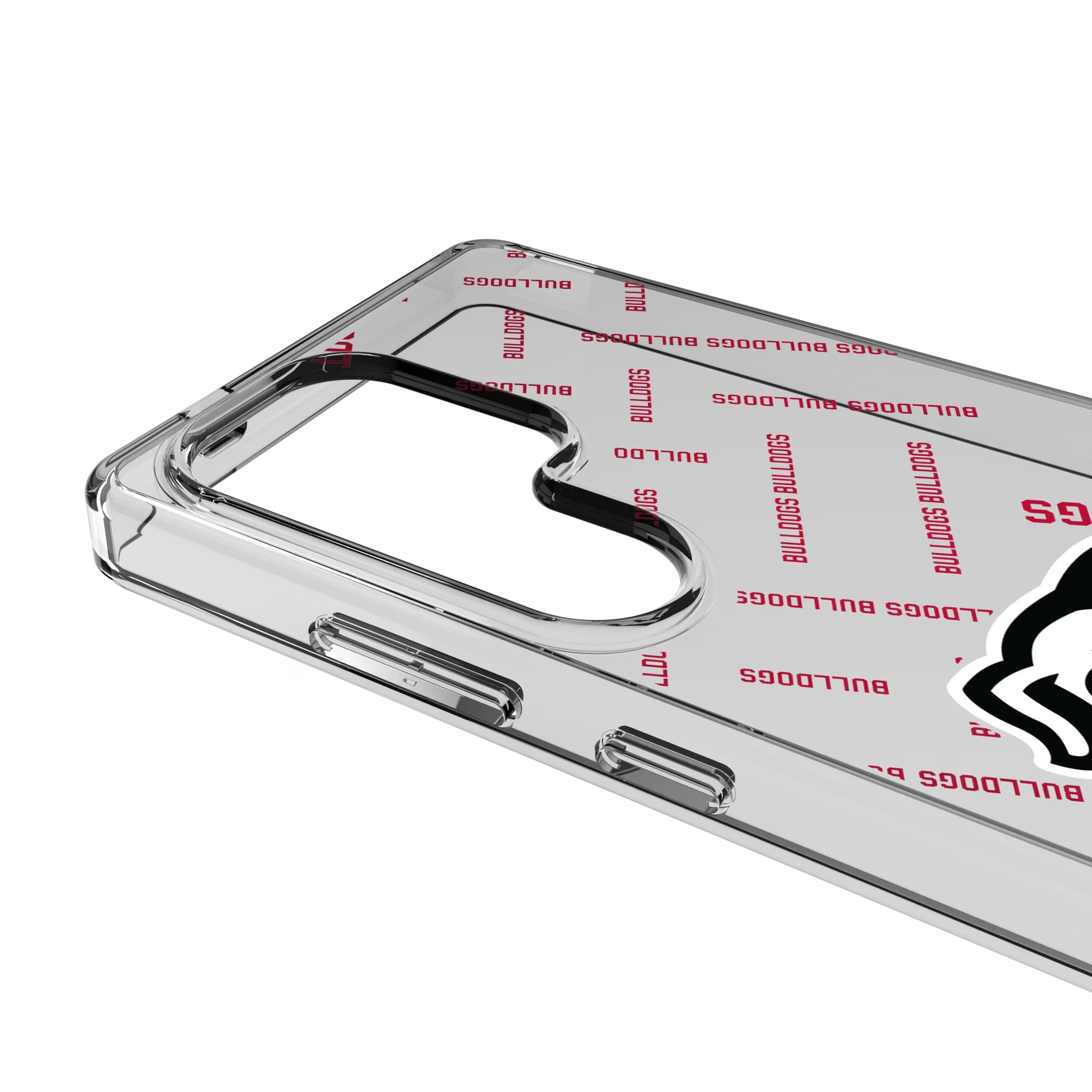 University of Georgia Bulldogs Uga Quadtile Galaxy Clear Phone Case for Samsung Galaxy - Detail