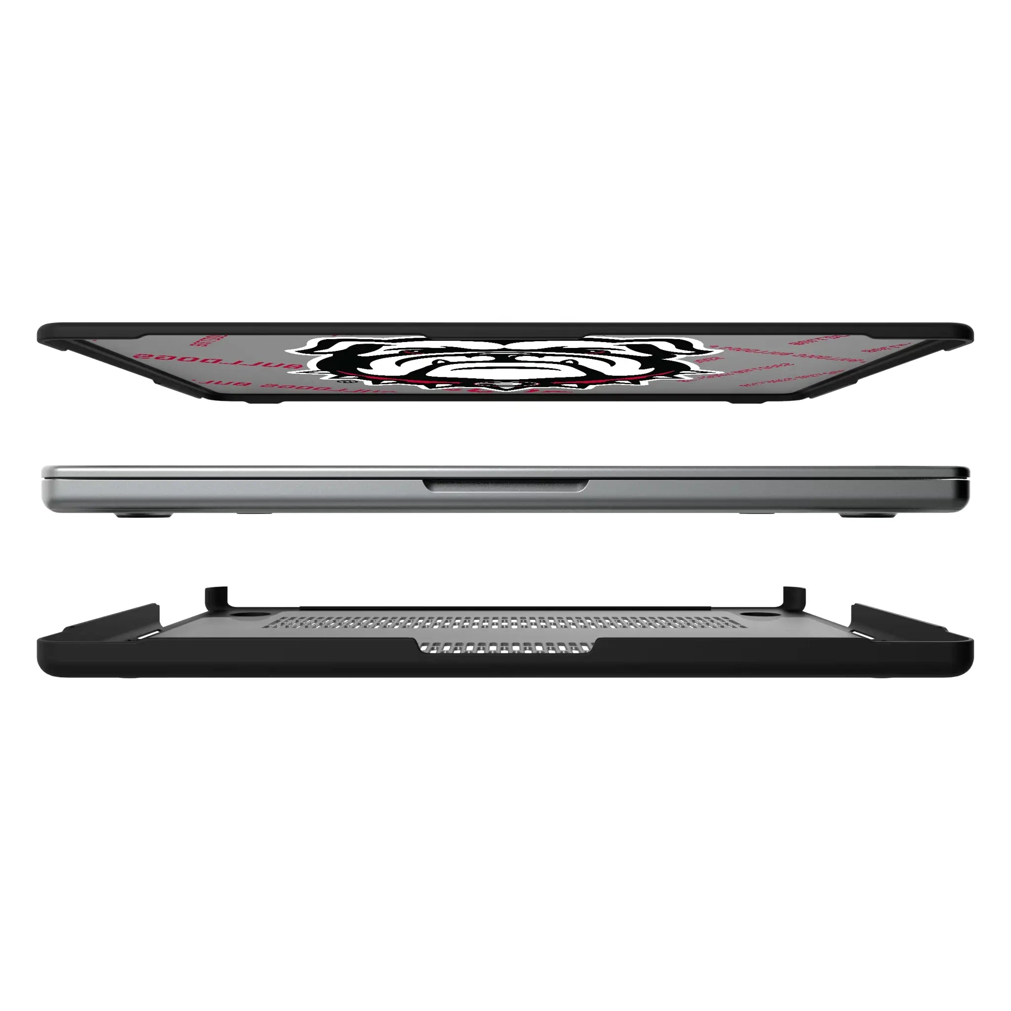 University of Georgia Bulldogs Uga Quadtile MacBook Laptop Case for Apple MacBook