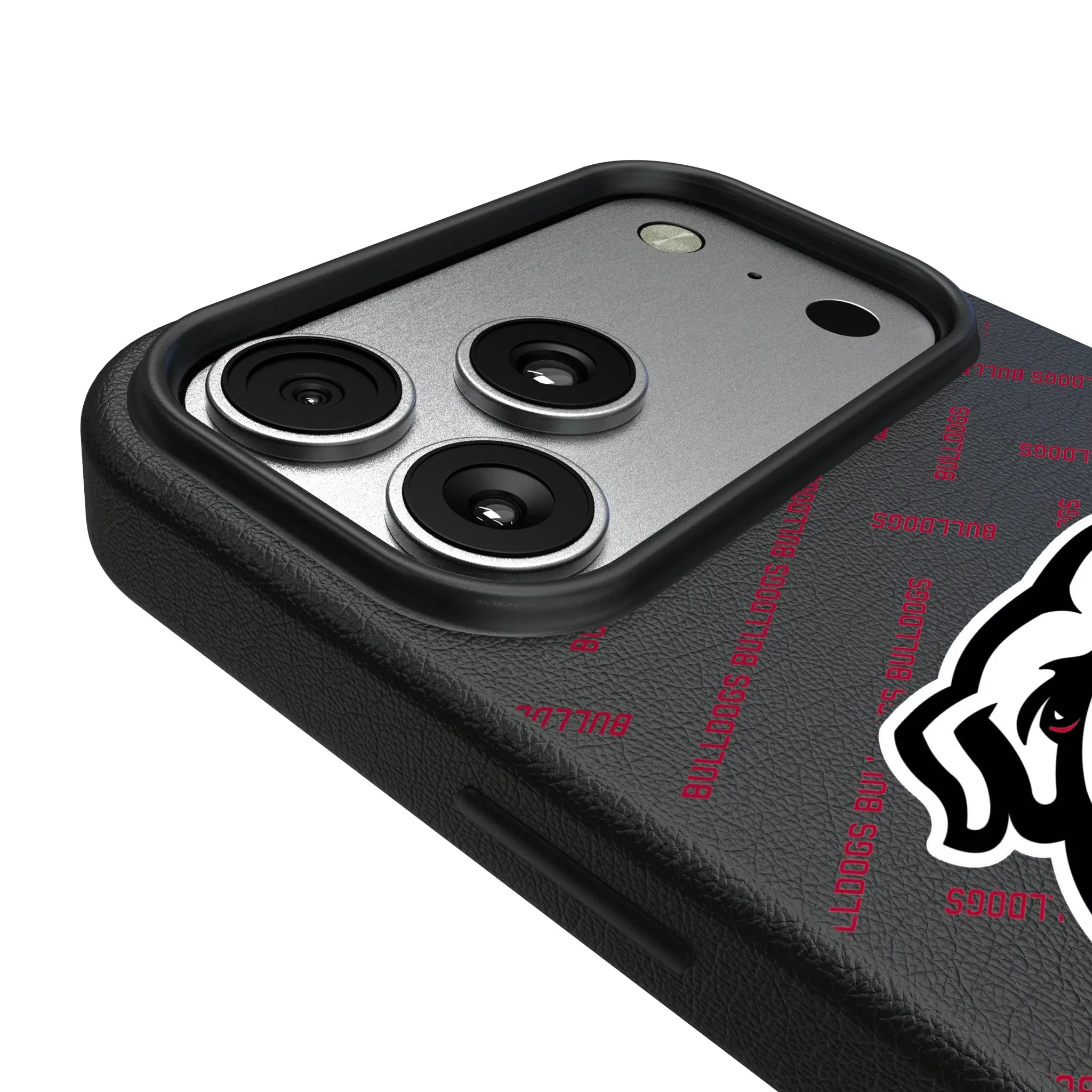 University of Georgia Bulldogs Uga Quadtile iPhone MagSafe Compatible Phone Case for Apple iPhone - Detail#Device_iPhone 17 Pro Max