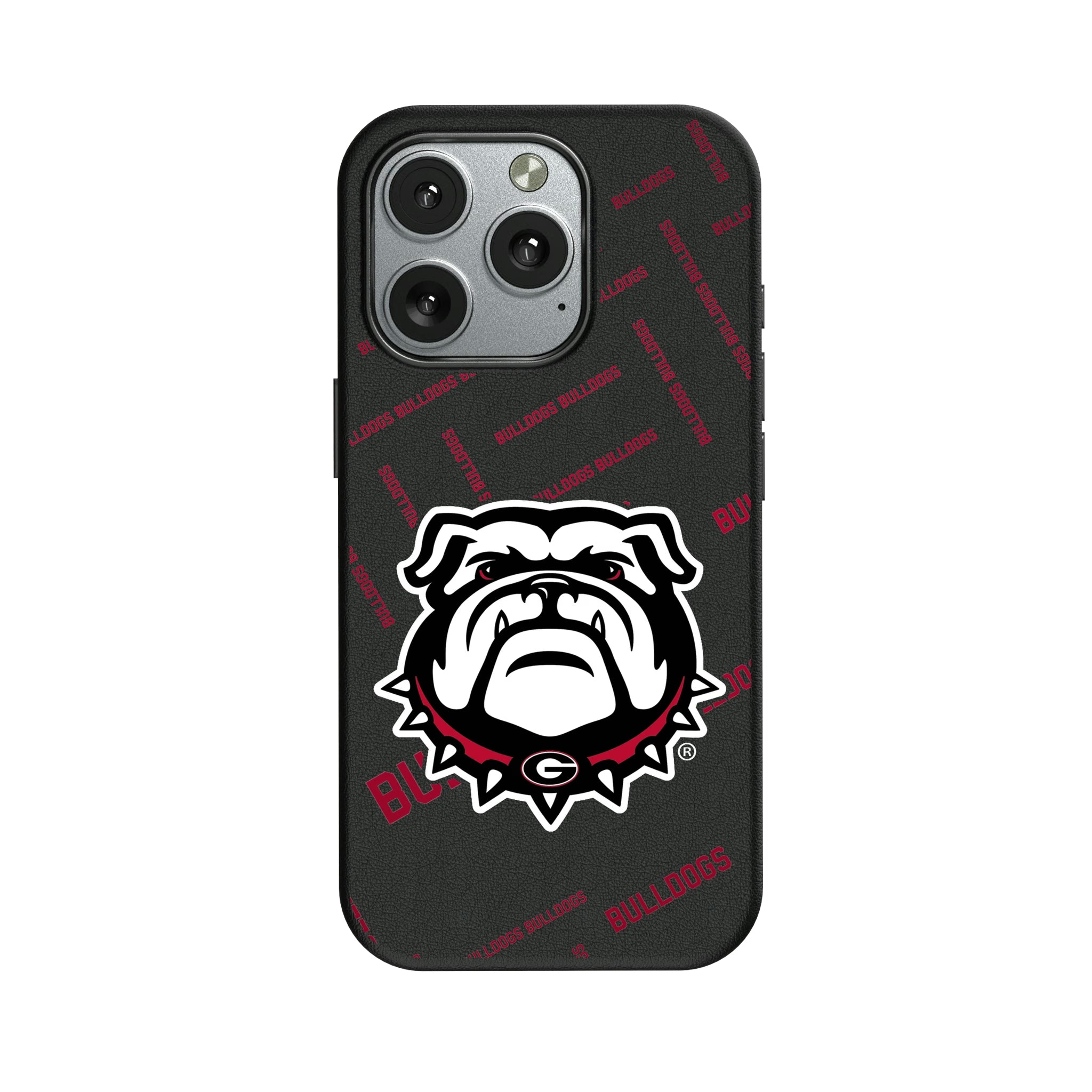 University of Georgia Bulldogs Uga Quadtile iPhone MagSafe Compatible Phone Case for Apple iPhone