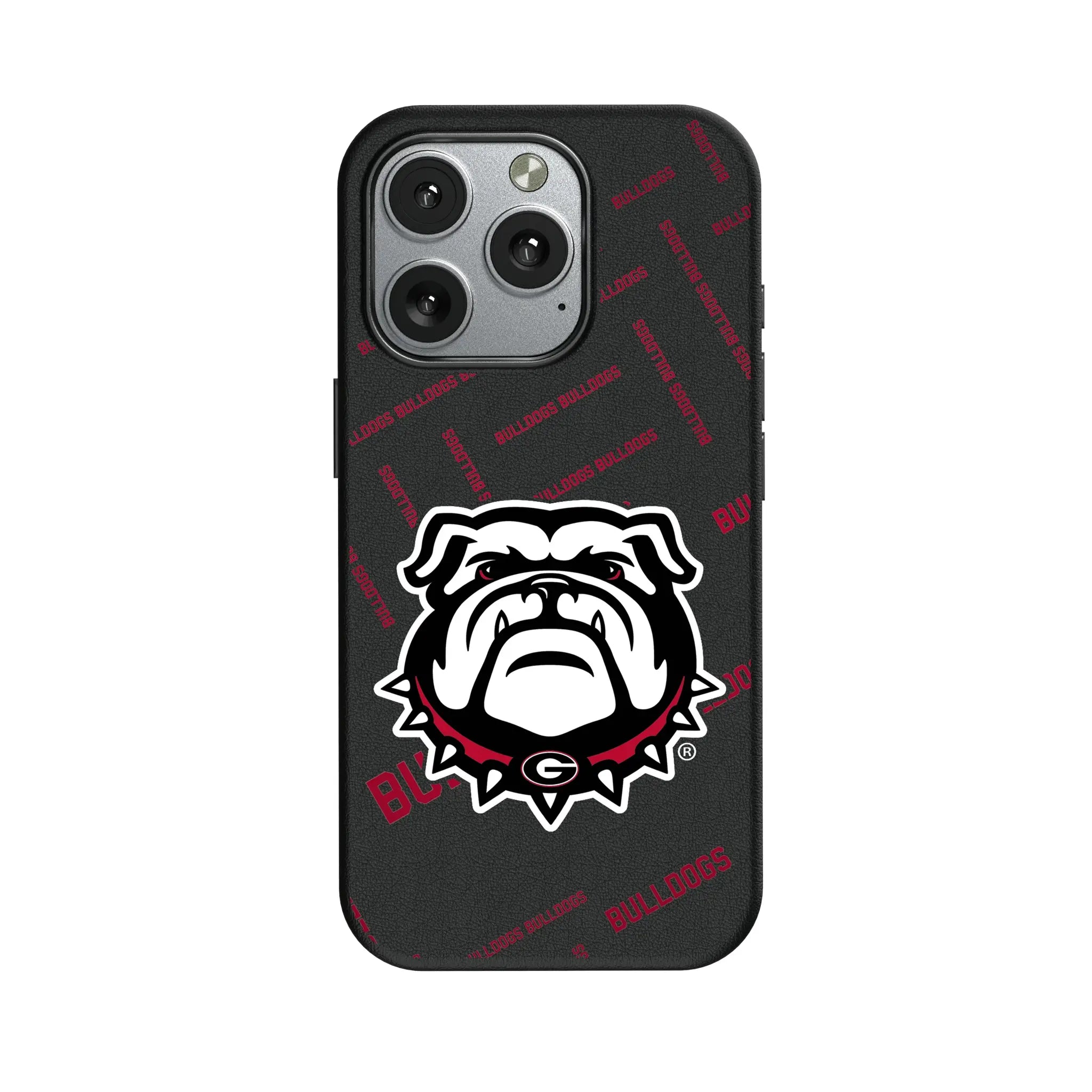 University of Georgia Bulldogs Uga Quadtile iPhone MagSafe Compatible Phone Case for Apple iPhone