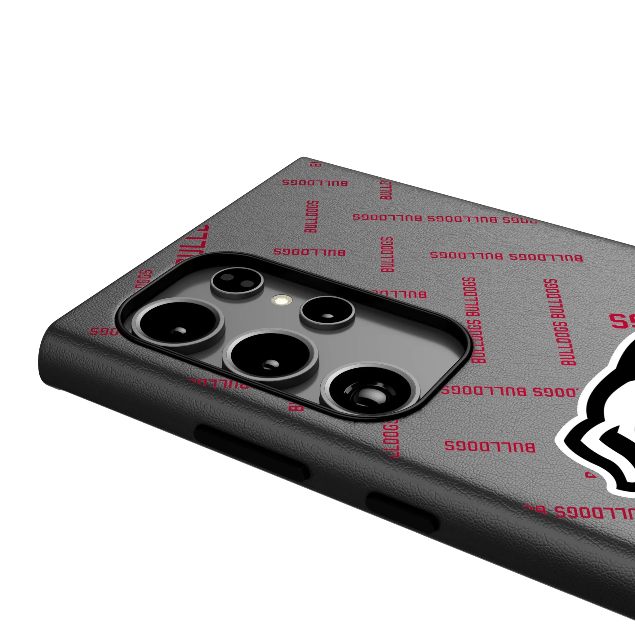 University of Georgia Bulldogs Uga Quadtile Galaxy MagSafe Compatible Phone Case for Samsung Galaxy - Detail