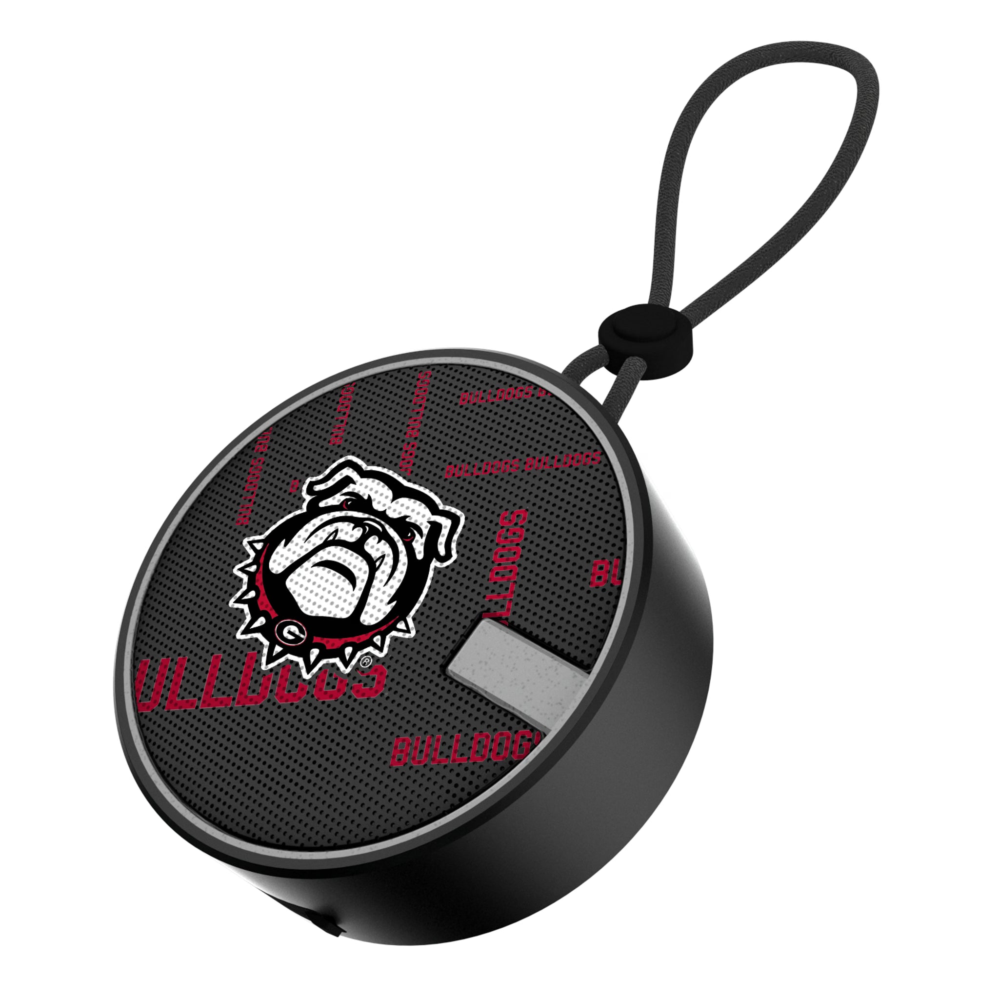 University of Georgia Bulldogs Uga Quadtile Waterproof Speaker