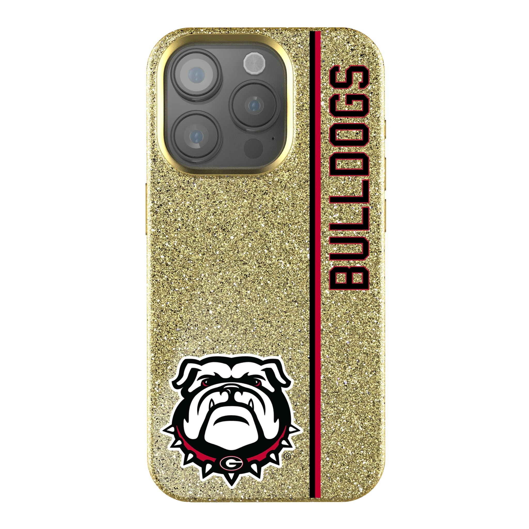 University of Georgia Bulldogs Uga Sidebar iPhone Bling Phone Case for Apple iPhone