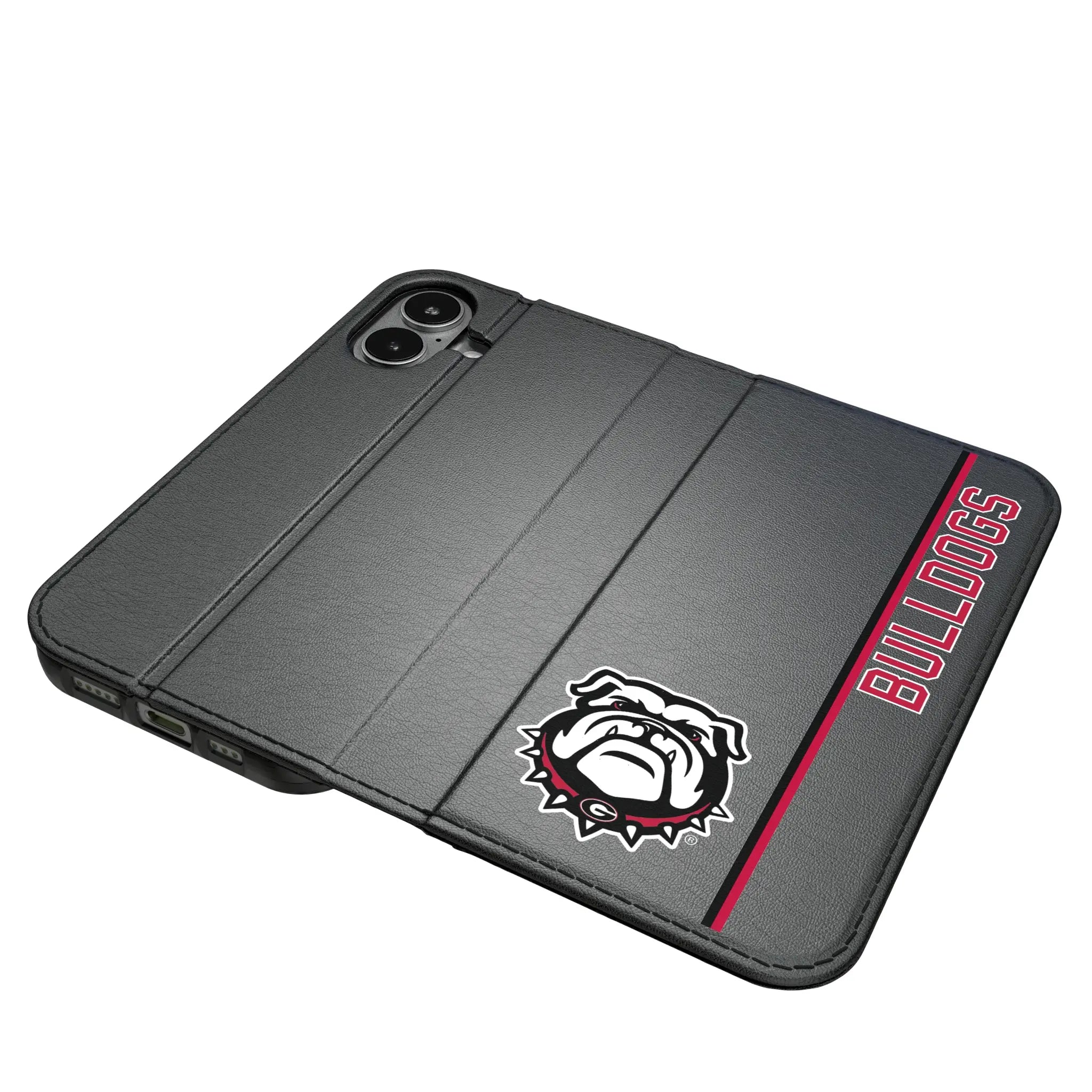 University of Georgia Bulldogs Uga Sidebar iPhone Folio Phone Case for Apple iPhone#Device_iPhone 17
