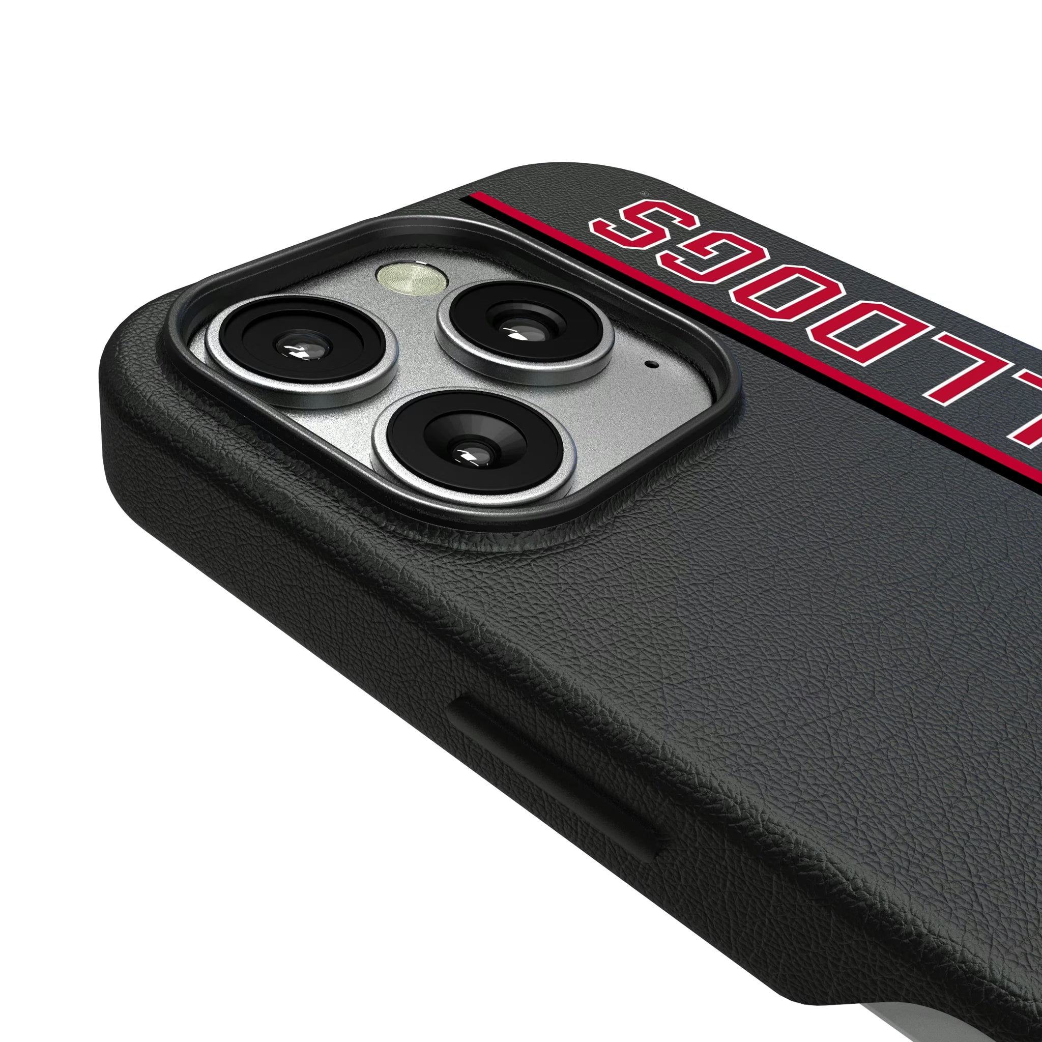 University of Georgia Bulldogs Uga Sidebar iPhone MagSafe Compatible Phone Case for Apple iPhone - Detail