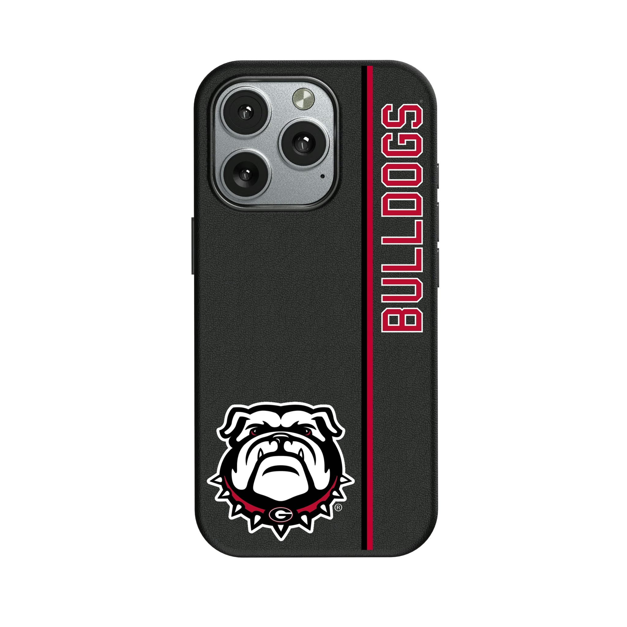 University of Georgia Bulldogs Uga Sidebar iPhone MagSafe Compatible Phone Case for Apple iPhone