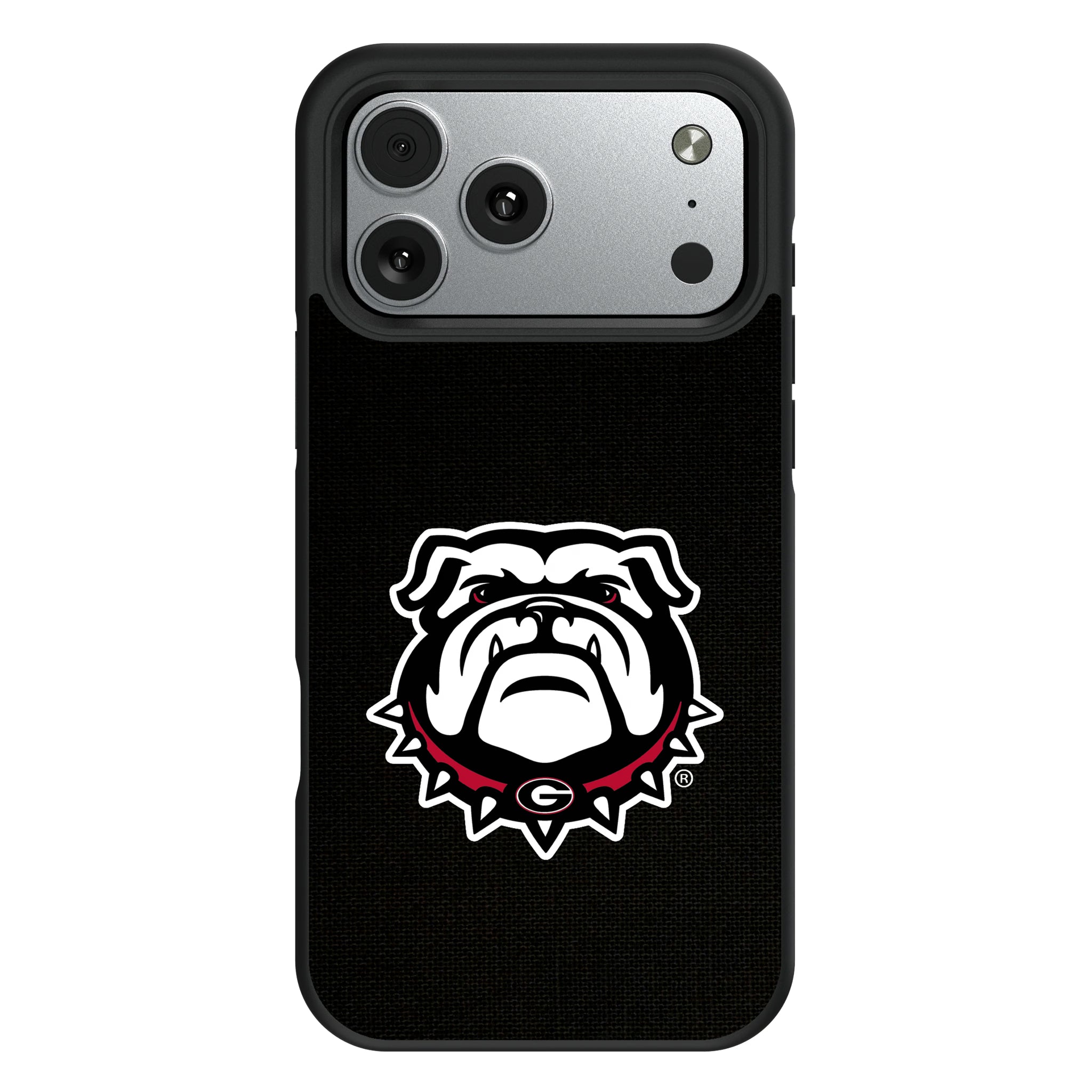 University of Georgia Bulldogs Uga Solid iPhone Bump Phone Case for Apple iPhone#Device_iPhone 17 Pro Max