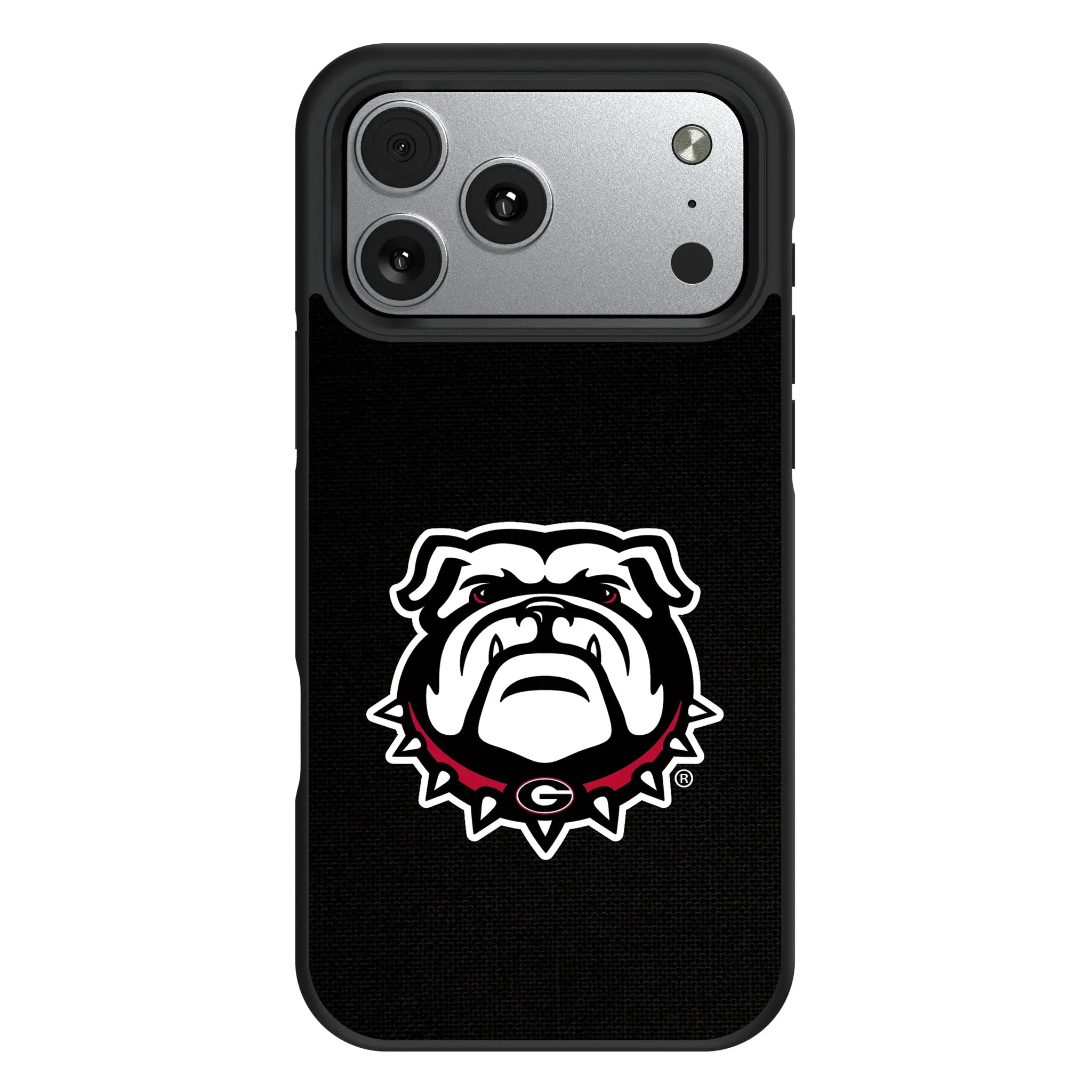 University of Georgia Bulldogs Uga Solid iPhone Bump Phone Case for Apple iPhone#Device_iPhone 17 Pro Max