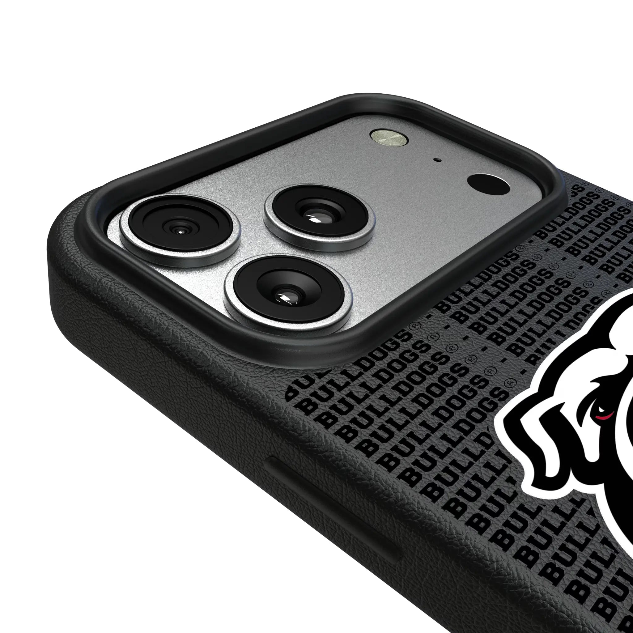 University of Georgia Bulldogs Uga Text Backdrop iPhone MagSafe Compatible Phone Case for Apple iPhone - Detail#Device_iPhone 17 Pro Max