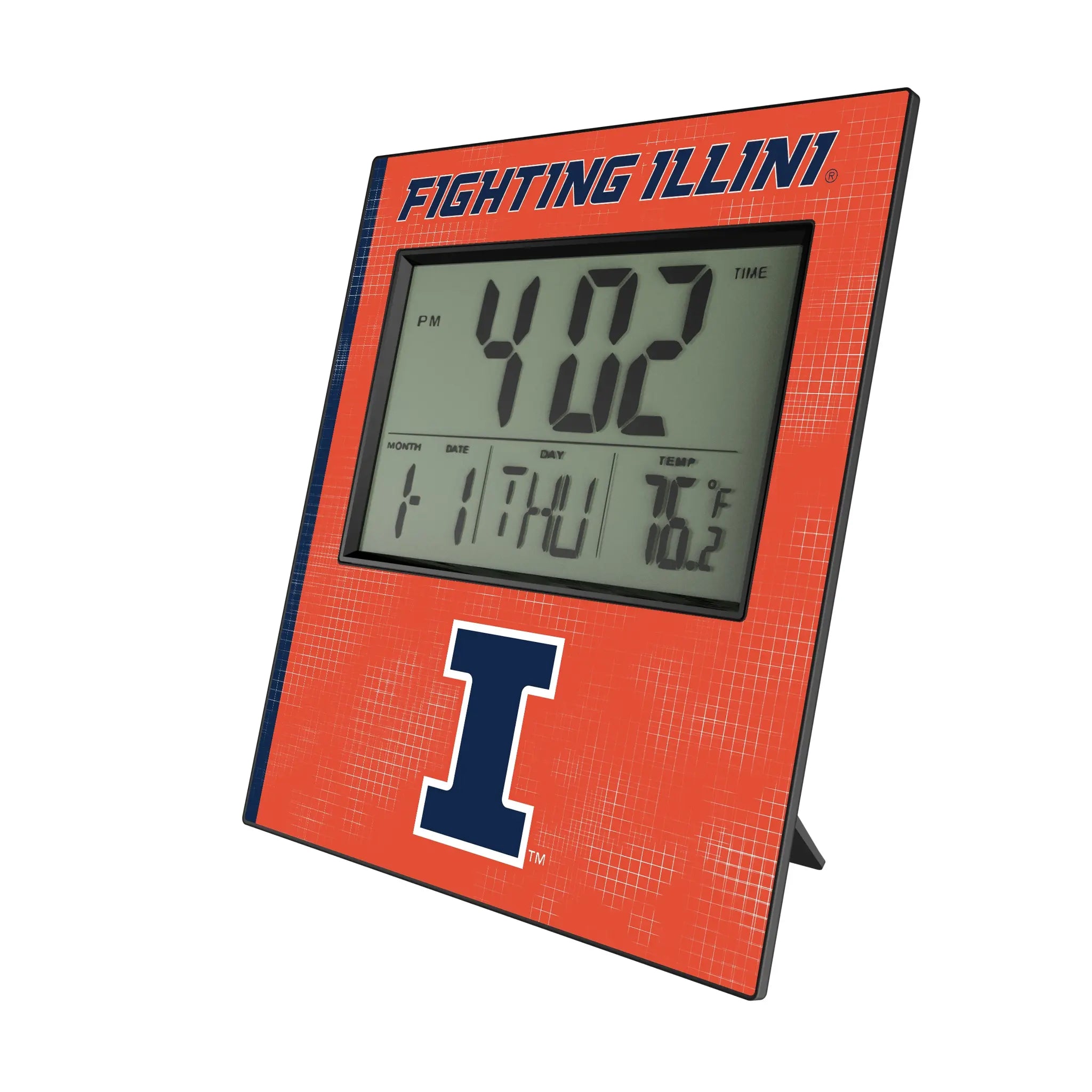 University of Illinois Fighting Illini Hatch Wall Clock