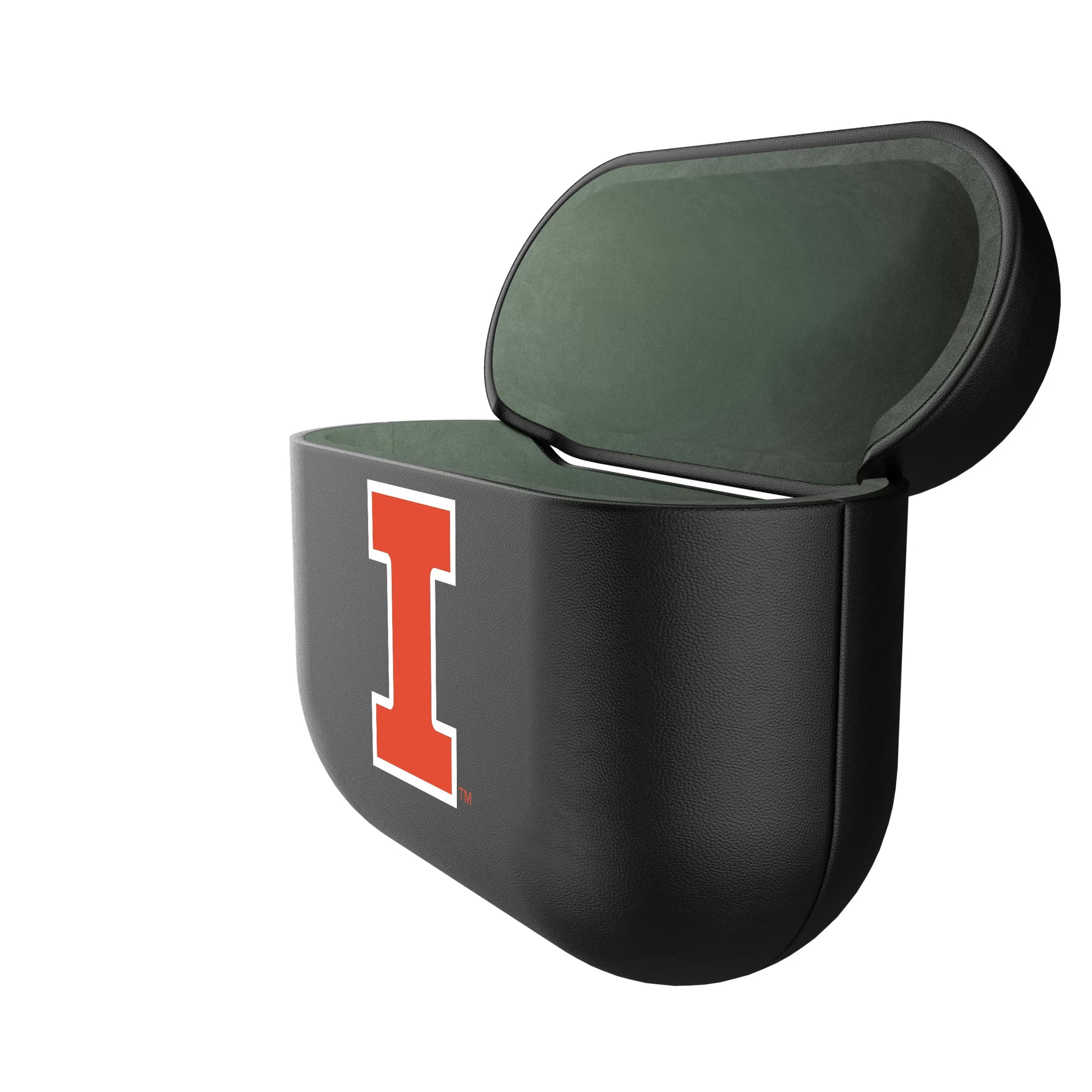 University of Illinois Fighting Illini Insignia AirPods AirPod Case Cover - Isometric View#Device_AirPods 3rd Gen