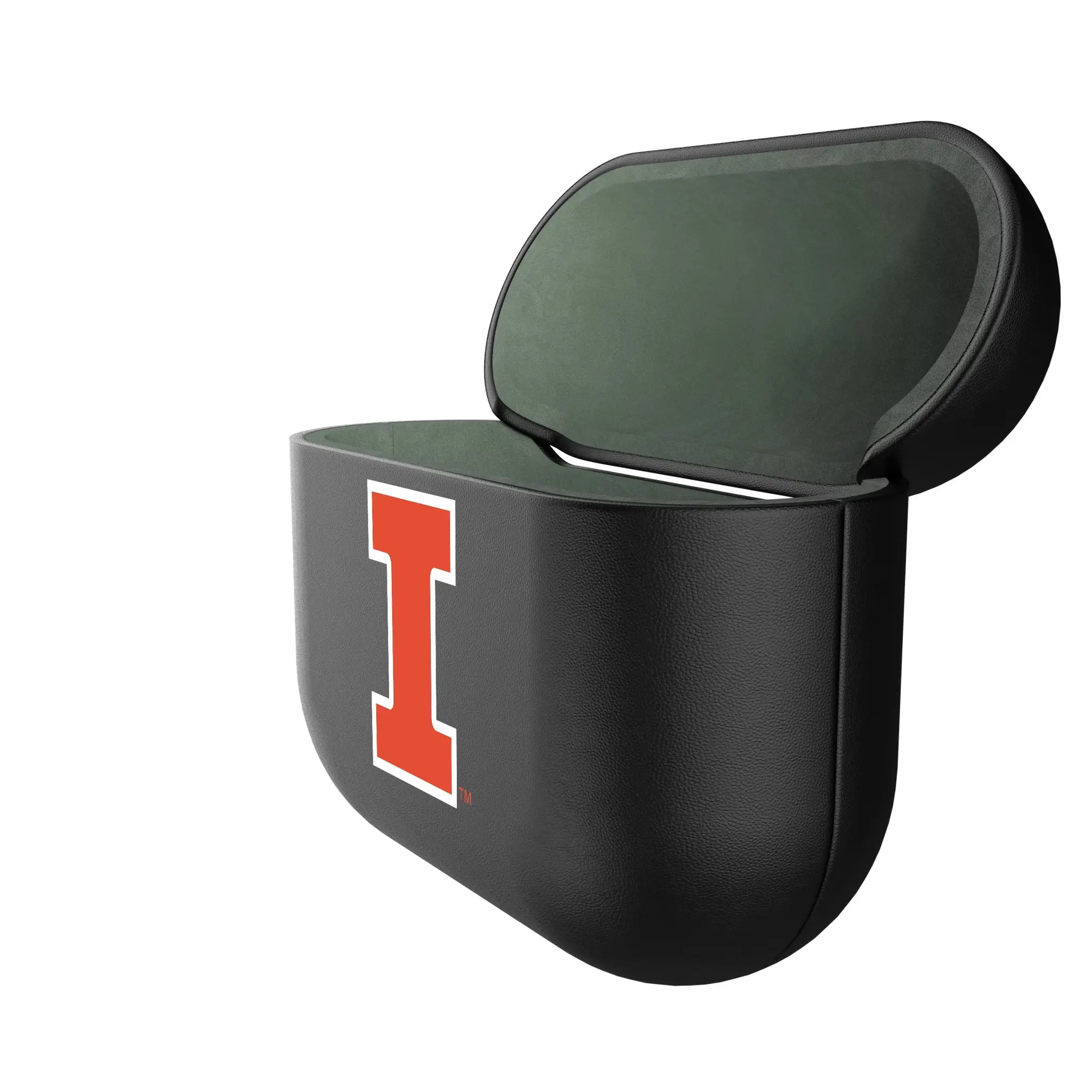 University of Illinois Fighting Illini Insignia AirPods AirPod Case Cover - Isometric View#Device_AirPods 3rd Gen